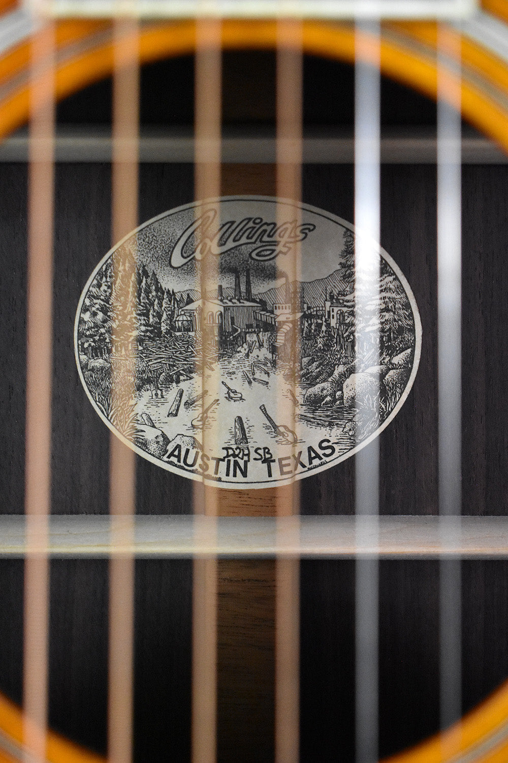 Collings D2H Sunburst Baked Sitka w/ 42-Style Snowflakes