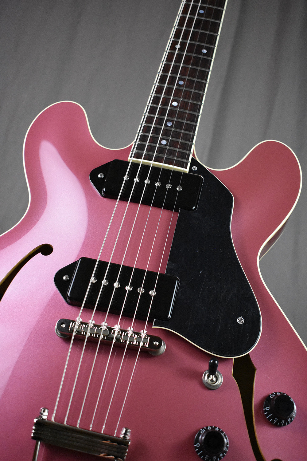 Collings I-30 LC Burgundy Mist w/ ThroBaks