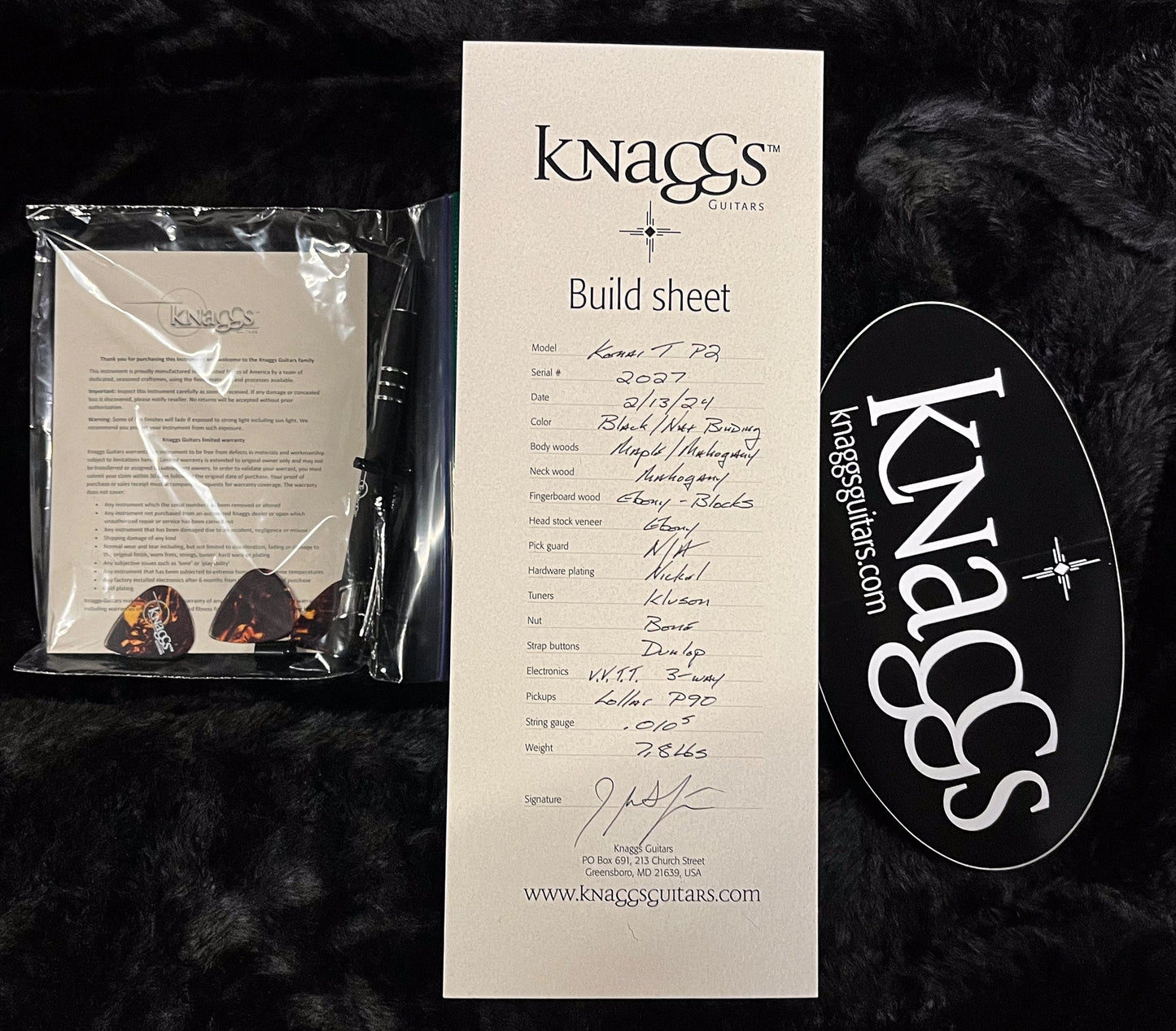 Knaggs Influence Kenai T P90 Black (027)