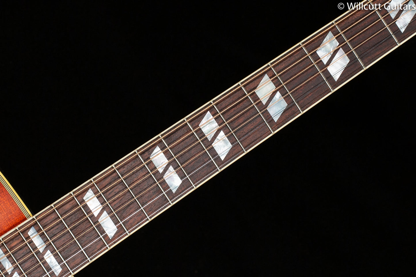 Gibson 1960 Hummingbird Fixed Bridge Heritage Cherry Burst