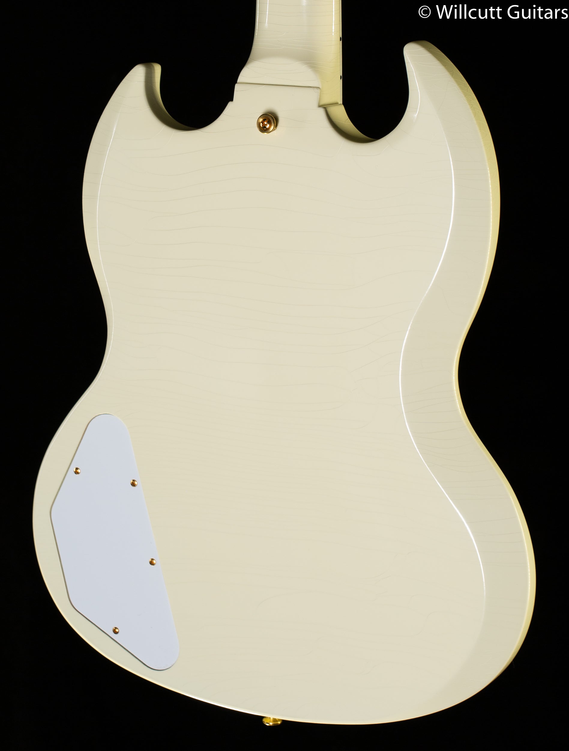 Gibson 1963 Les Paul SG Custom Reissue Maestro Murphy Lab Ultra Light Aged Classic White (563)
