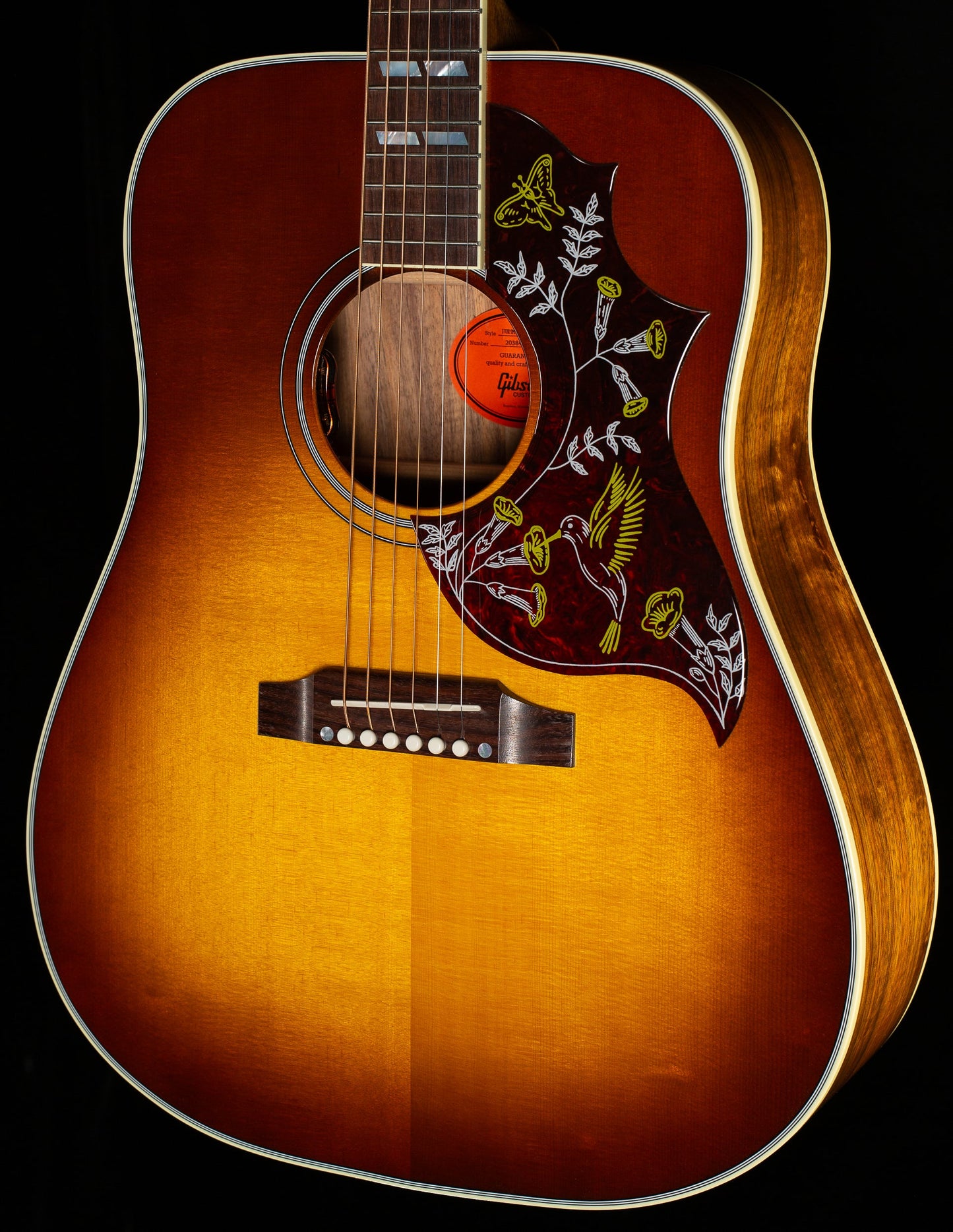 Gibson Hummingbird Modern Koa Honeyburst (065)