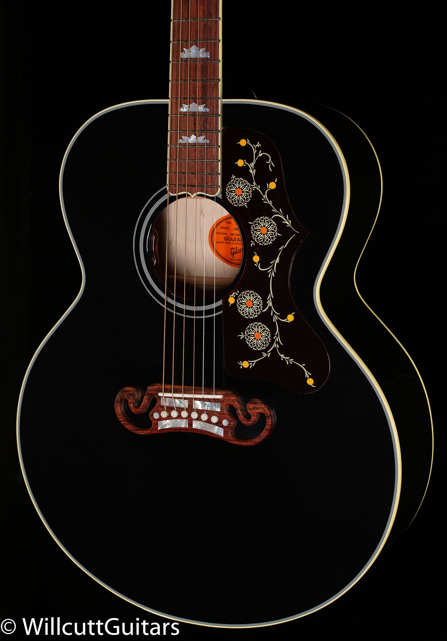 Gibson Custom Shop SJ-200 Original Willcutt Exclusive Red Spruce Ebony (062)