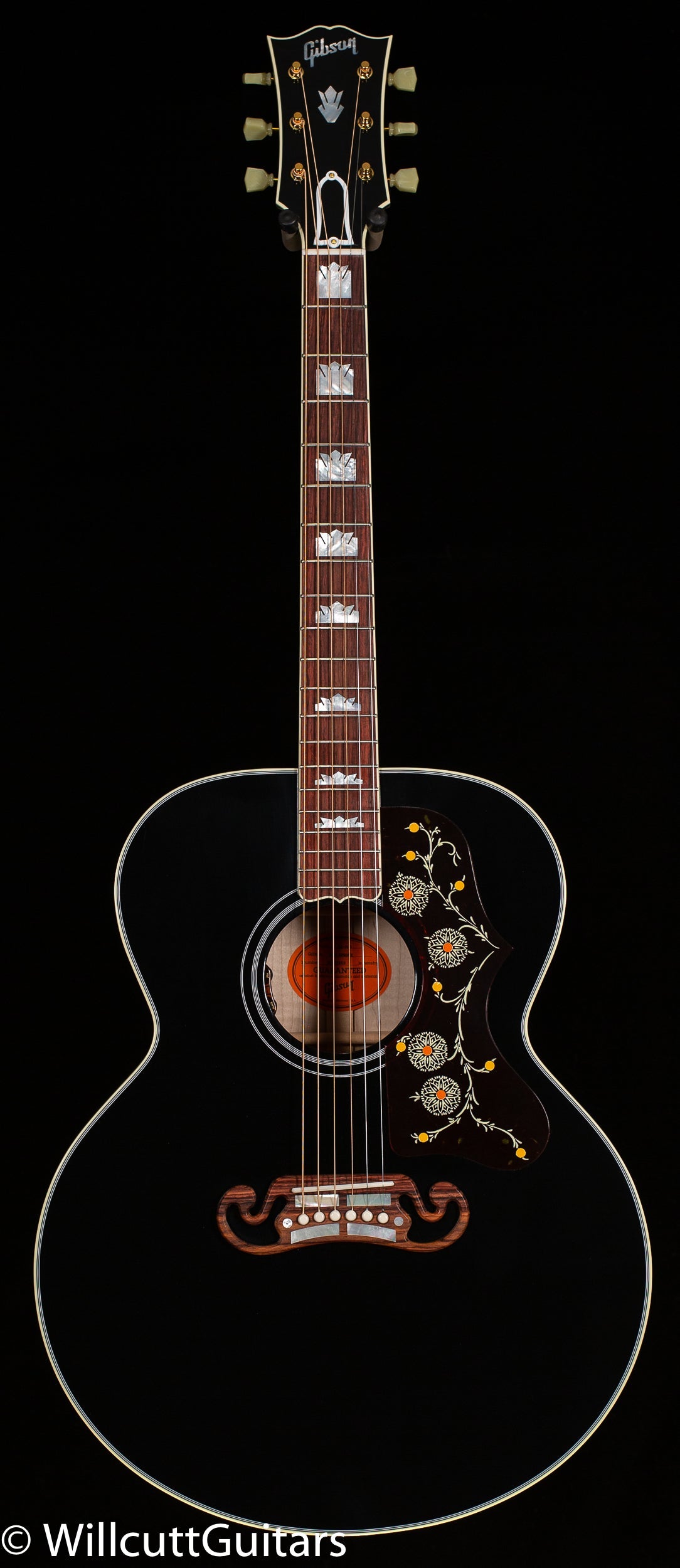 Gibson Custom Shop SJ-200 Original Willcutt Exclusive Red Spruce Ebony (103)