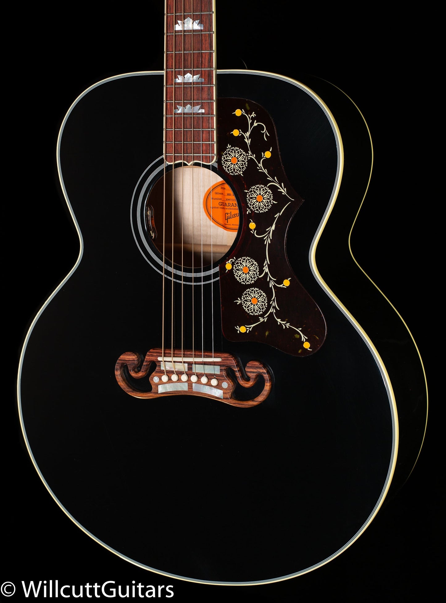 Gibson Custom Shop SJ-200 Original Willcutt Exclusive Red Spruce Ebony (103)