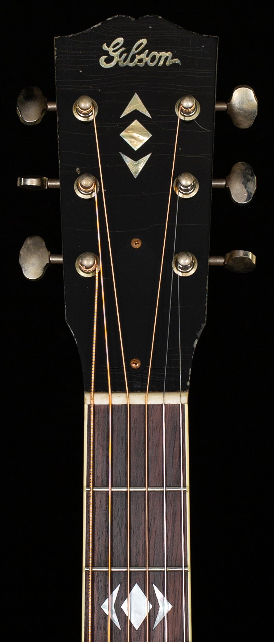 Gibson Custom Shop 1936 Advanced Jumbo Murphy Lab Heavy Aged Vintage Sunburst (002)