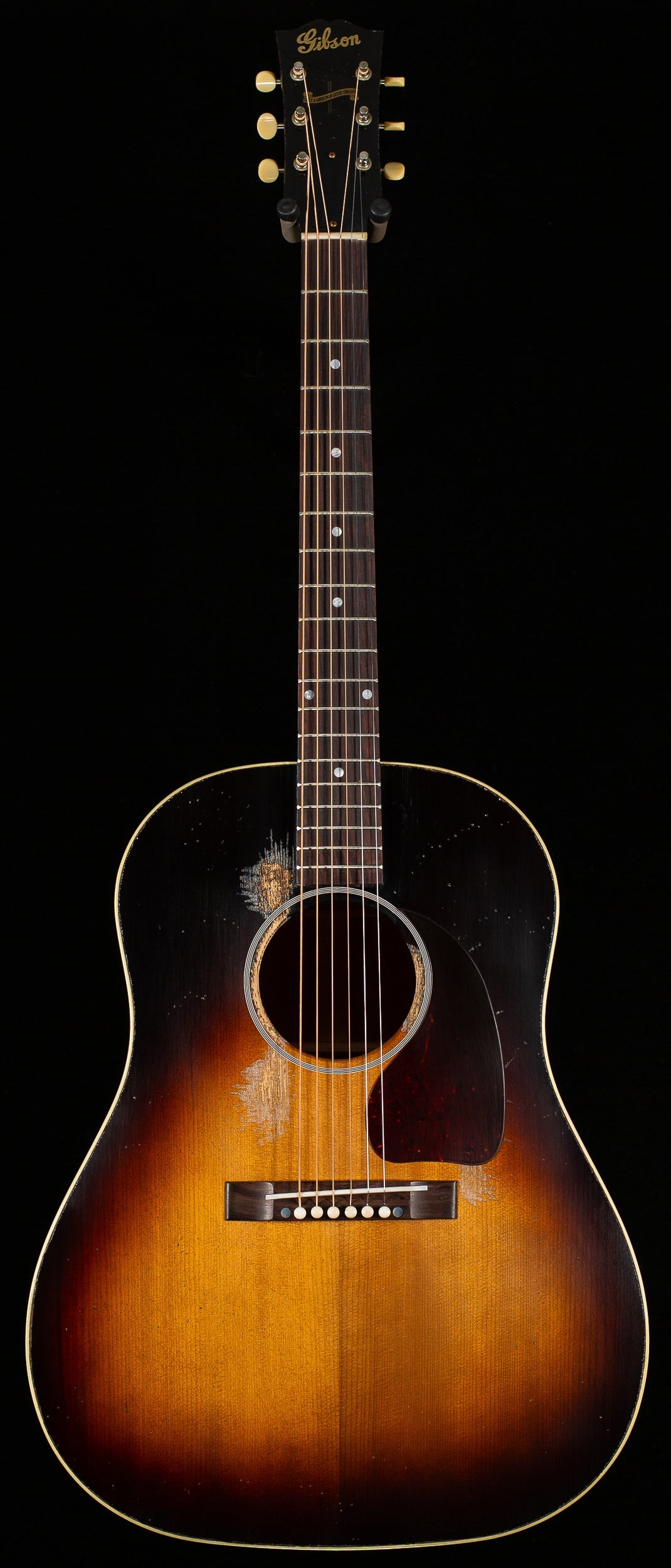 Gibson Custom Shop 1942 Banner J-45 Murphy Lab Heavy Aged Vintage Sunburst (022)