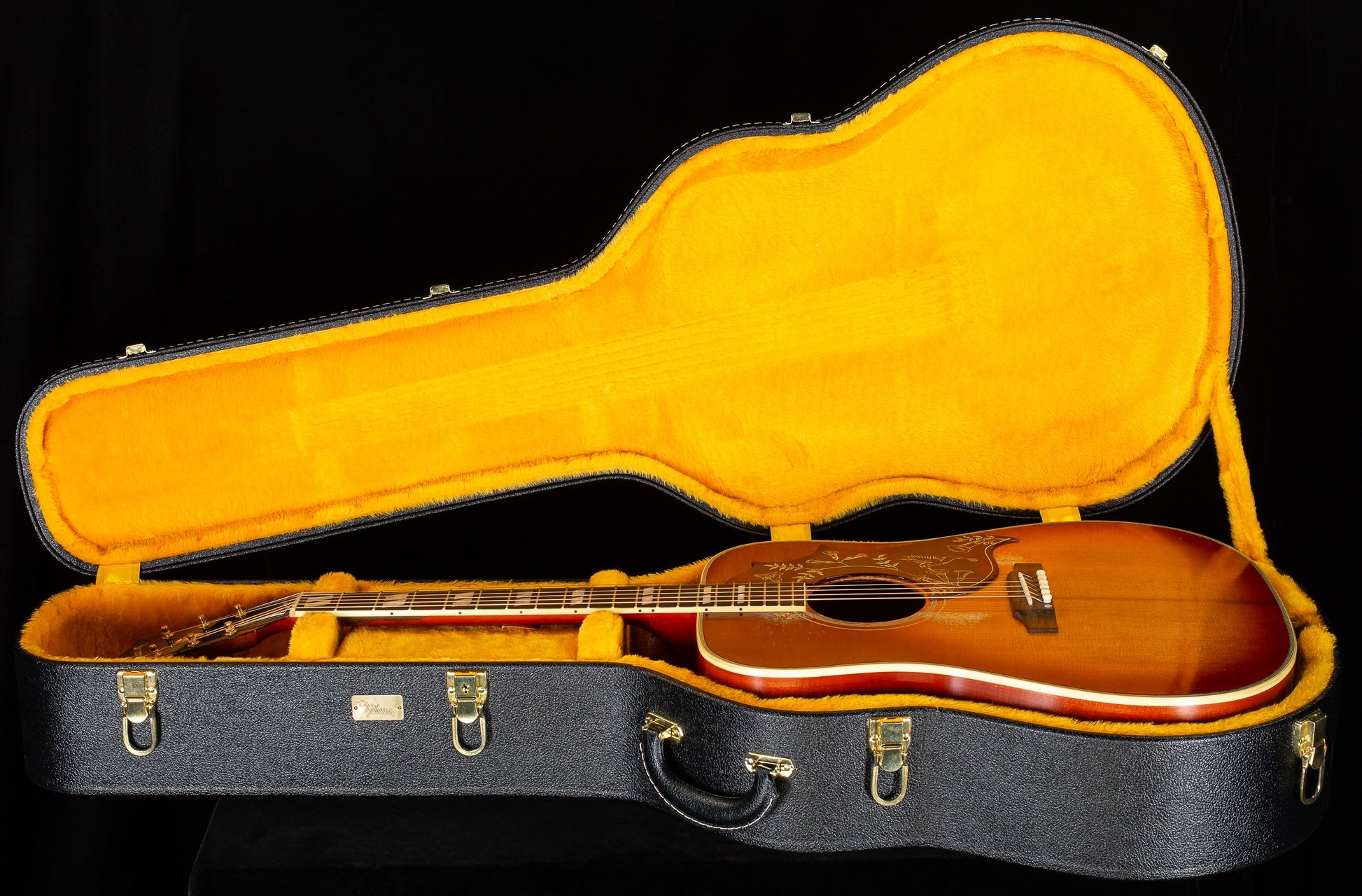 Gibson Custom Shop 1960 Hummingbird Murphy Lab Heavy Aged Heritage Cherry Sunburst (019)