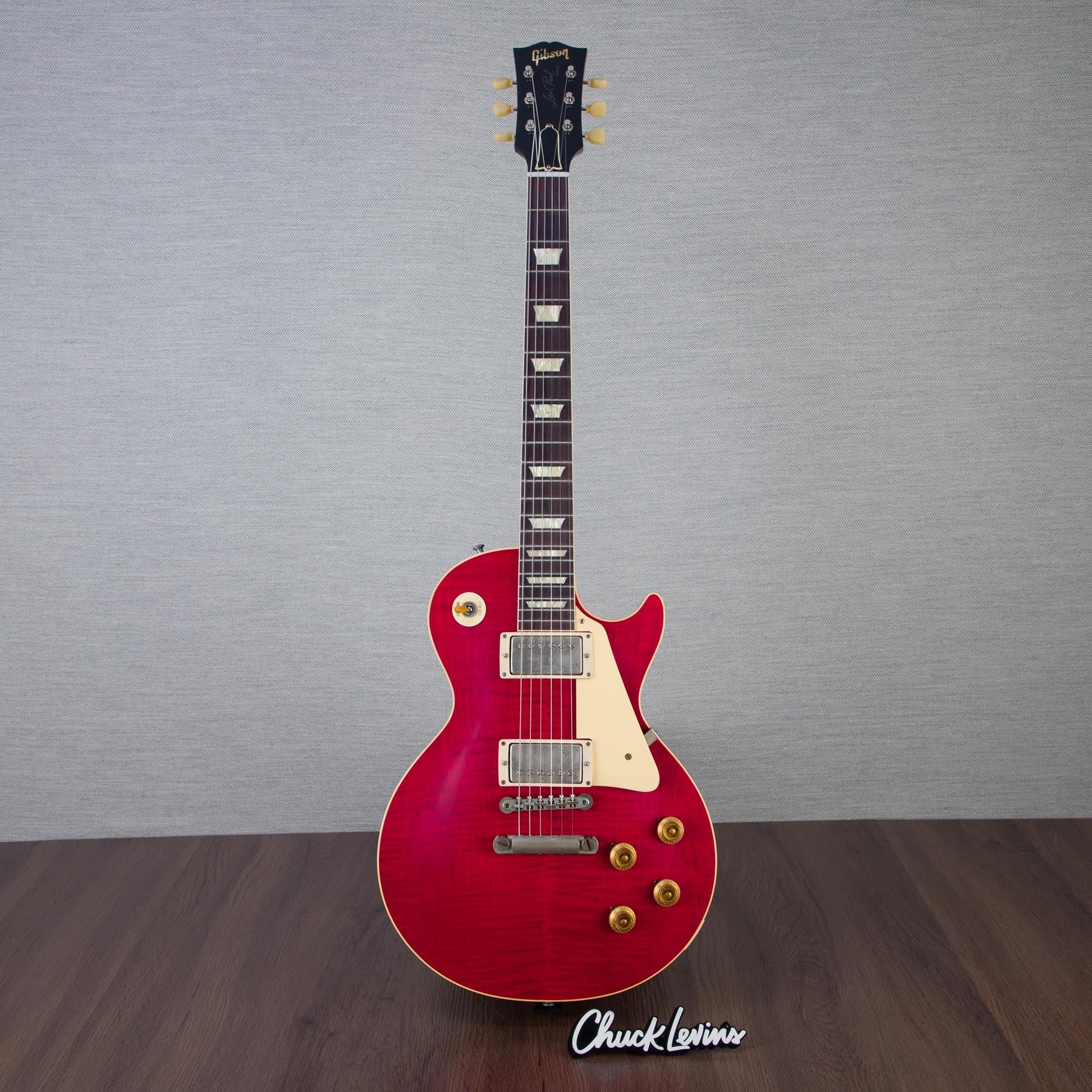Gibson Murphy Lab 1958 Les Paul Standard - Ultra Light Aged Sweet Cherry Red - CHUCKSCLUSIVE - #85371