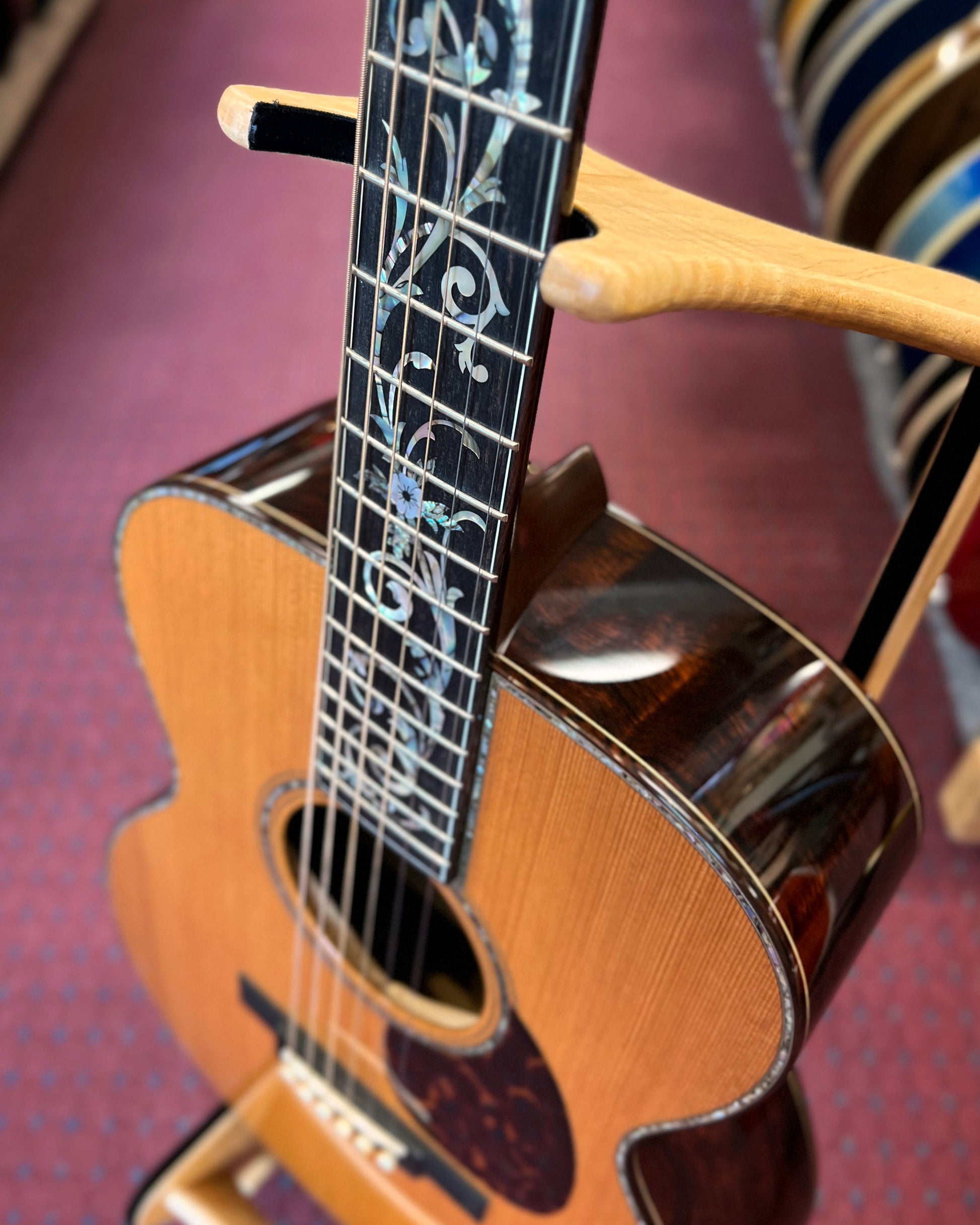 Bourgeois Style 42 Brazilian Custom OM Acoustic Guitar (2015)