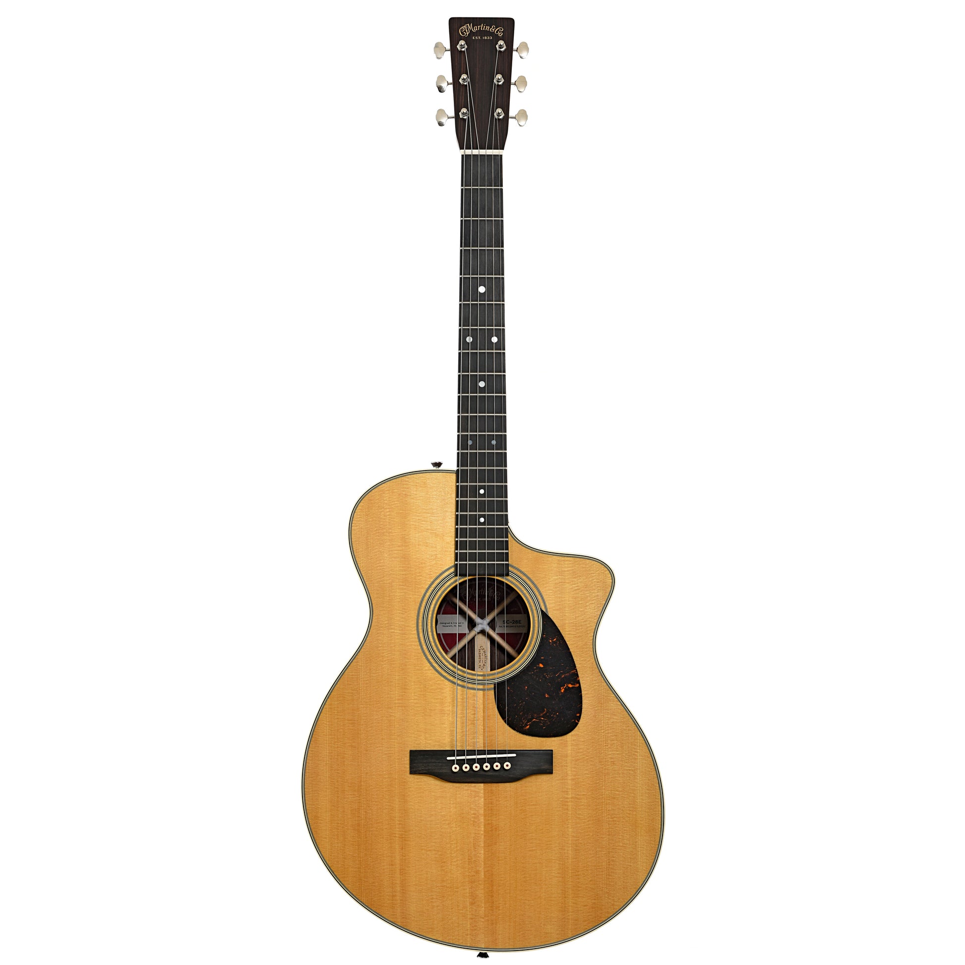 Martin SC-28E Acoustic Guitar & Case, w/ Fishman Pickup