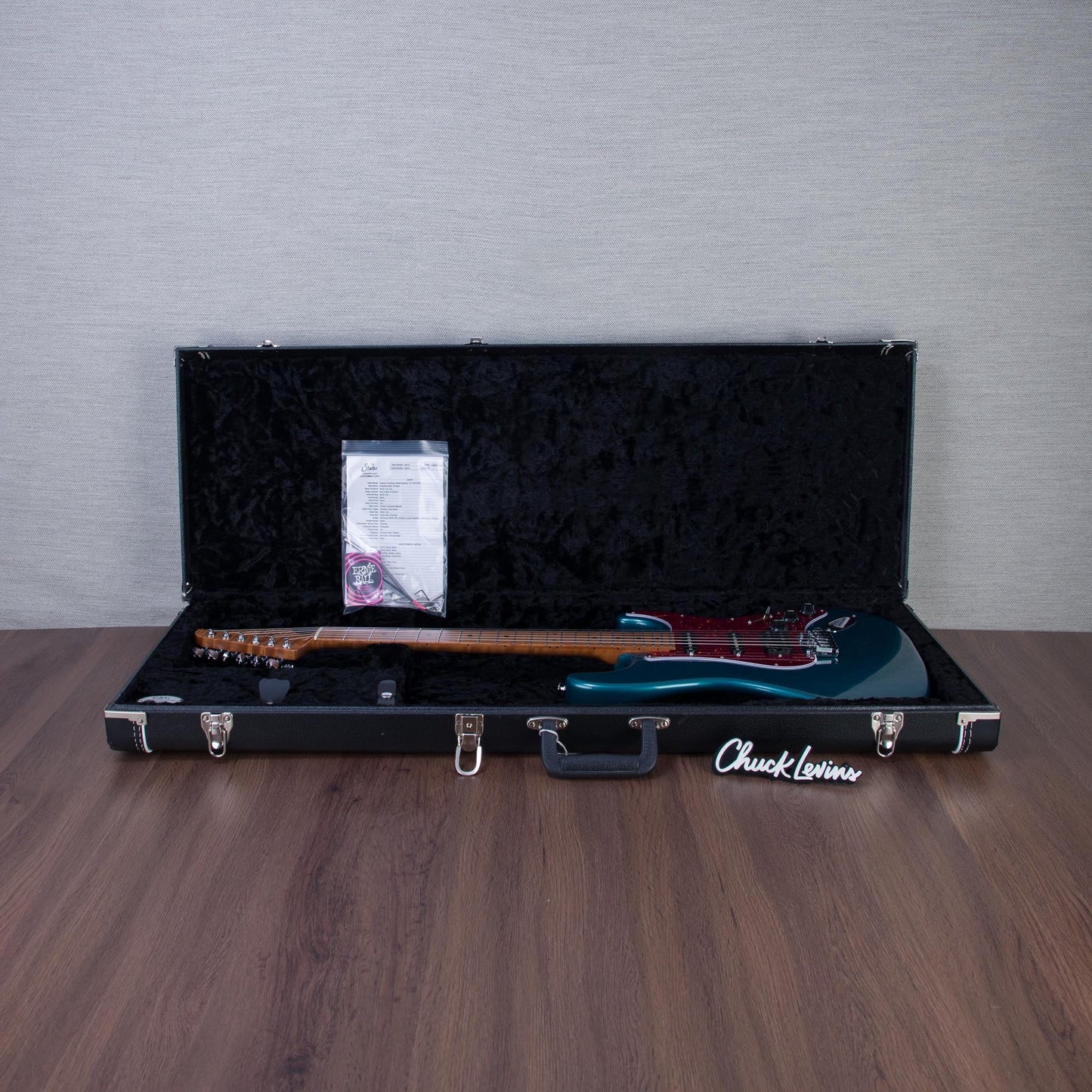 Suhr Limited Edition Classic S Antique Metallic Electric Guitar - Ocean Turquoise Metallic - #78113