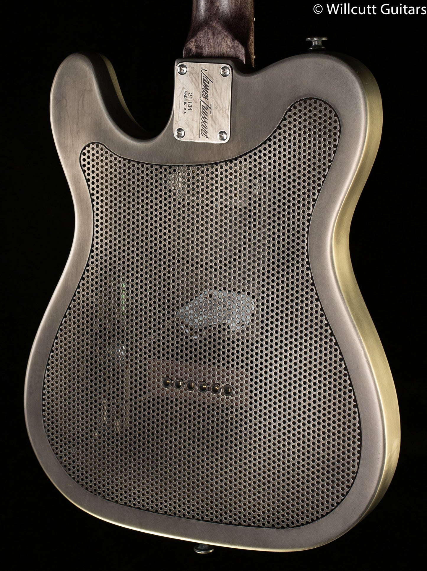 Trussart SteelCaster Antique Silver Paisley Engraved