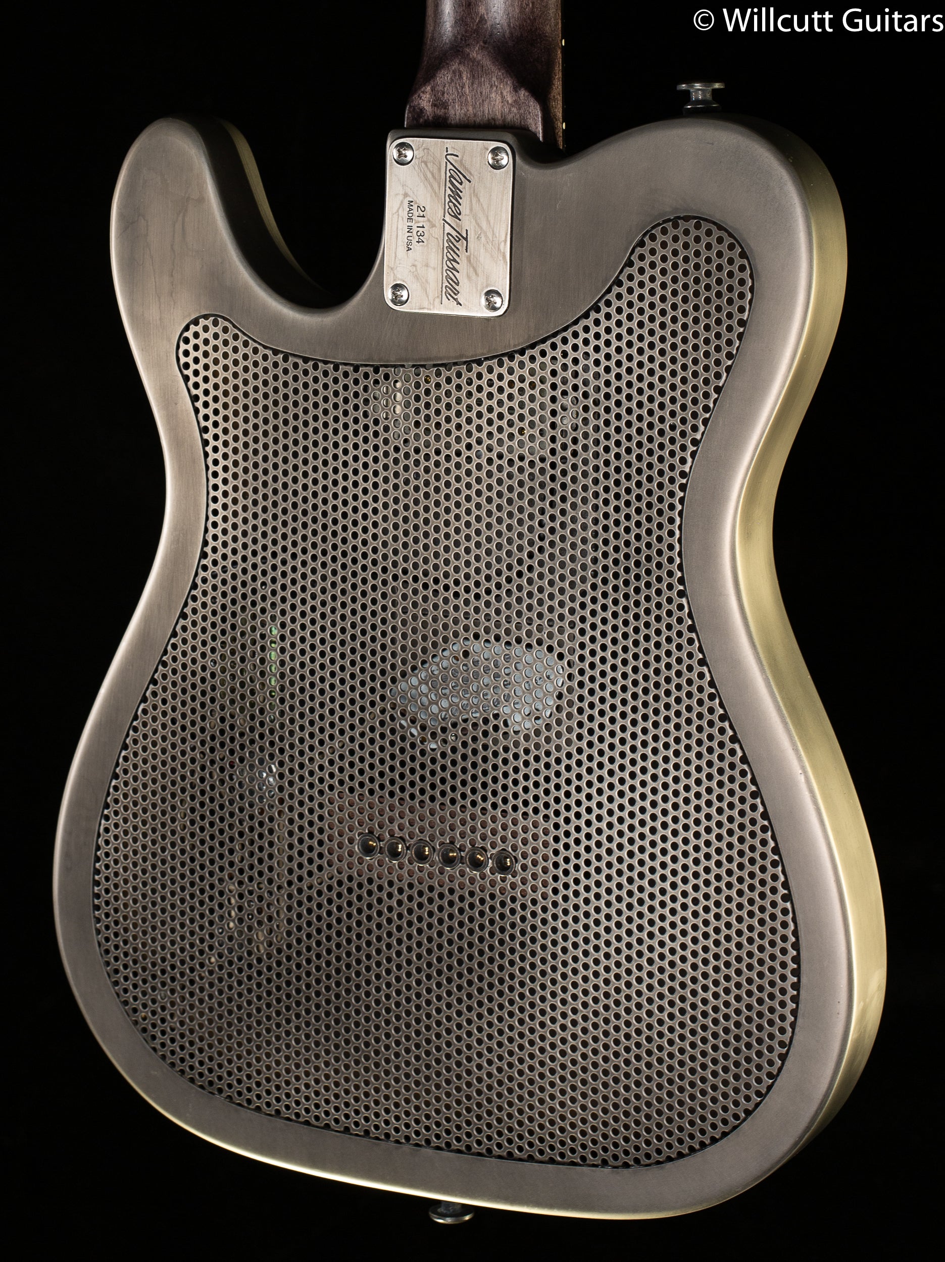 Trussart SteelCaster Antique Silver Paisley Engraved