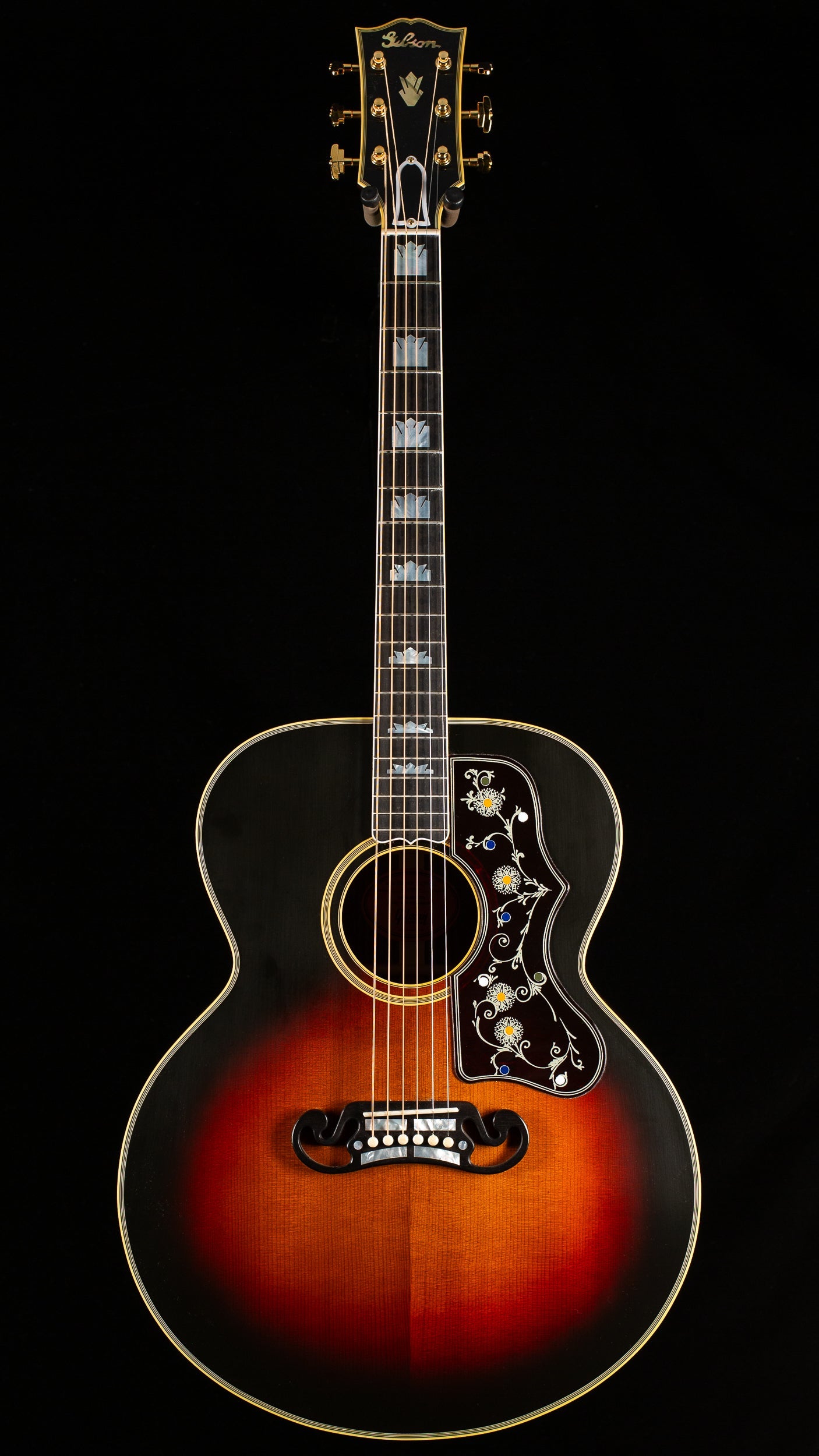 Gibson Custom Shop Pre-War SJ-200 Rosewood Vintage Sunburst (008)