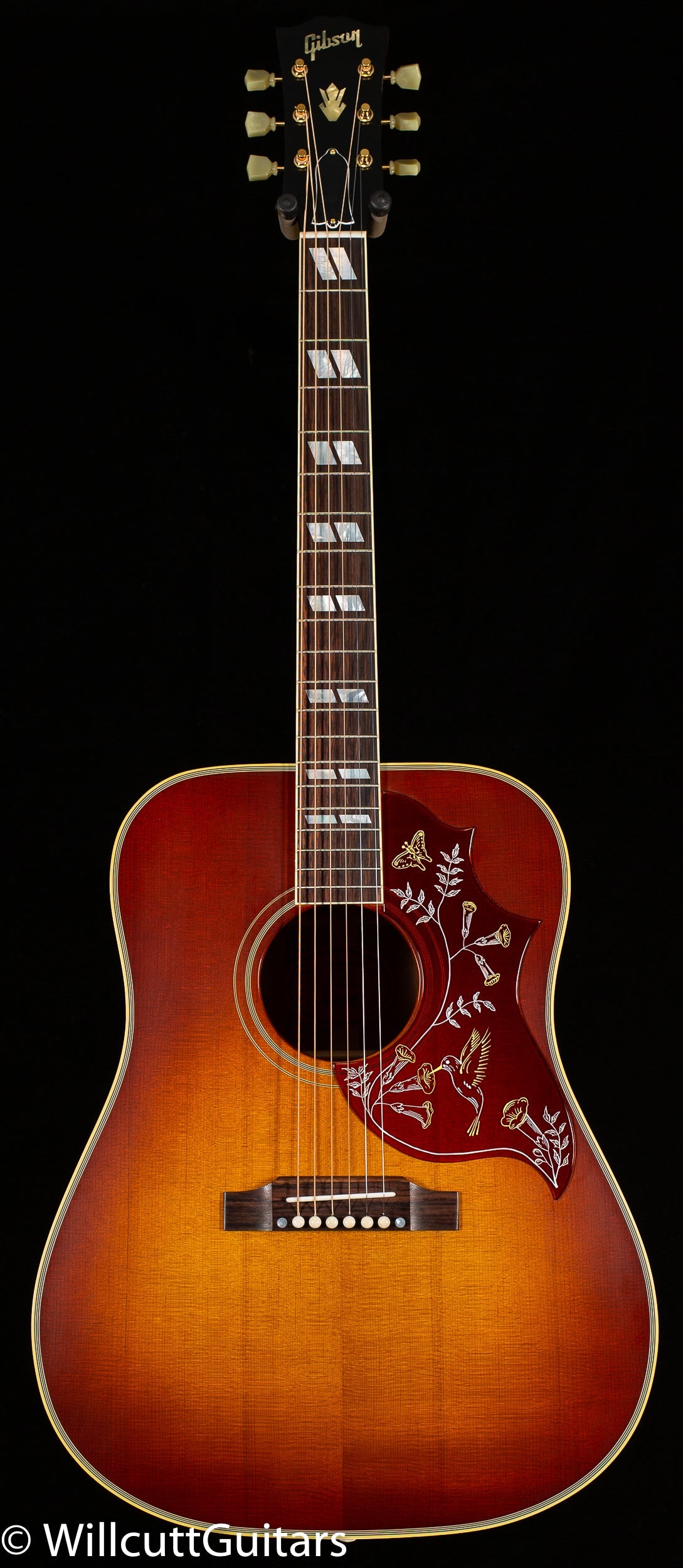 Gibson Custom Shop 1960 Hummingbird Fixed Bridge Heritage Cherry (072)