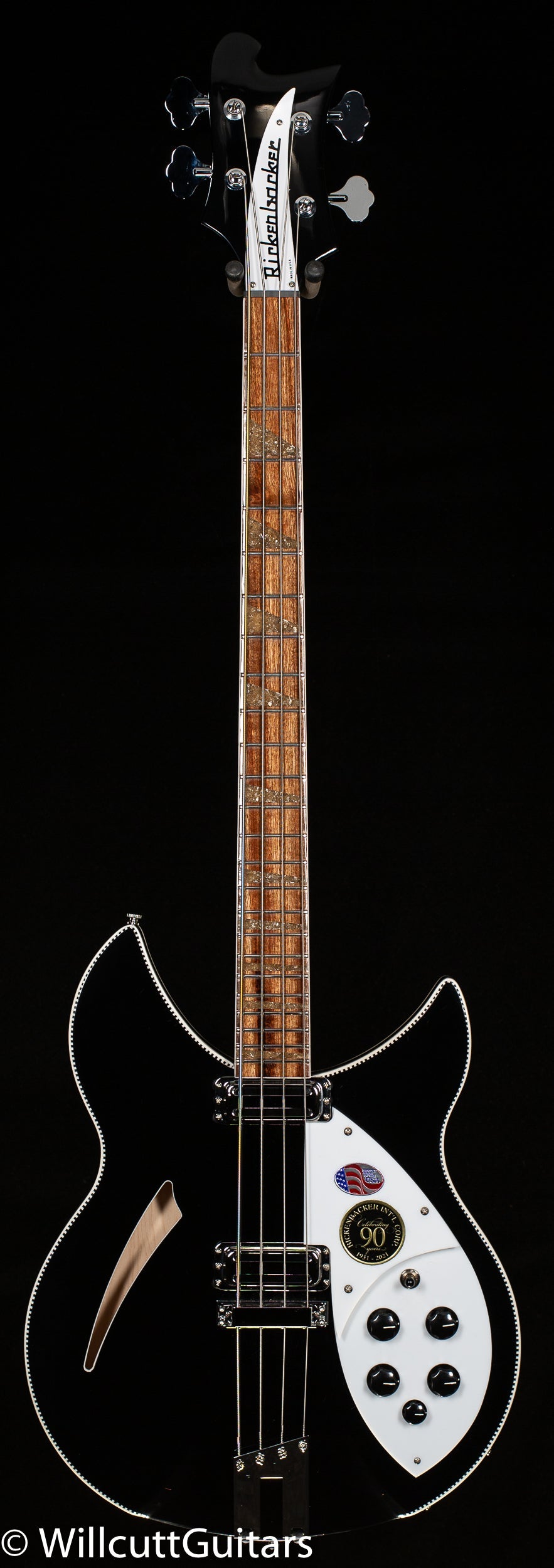 Rickenbacker 90th Anniversary 4005XC Bass JetGlo Bass Guitar (799)