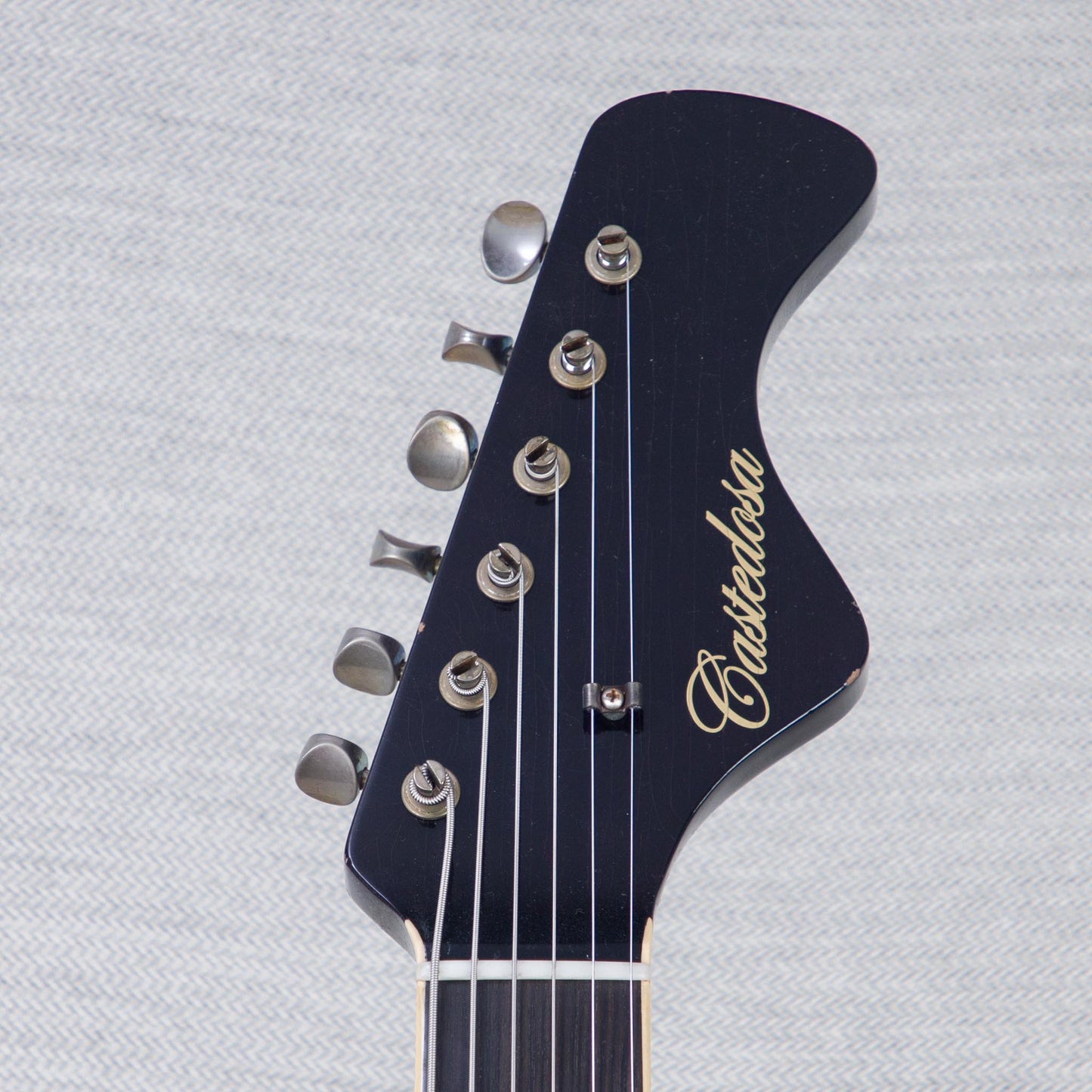 Castedosa The Halcon Baritone Electric Guitar - Aged 3-Tone Sunburst Sparkle - #355