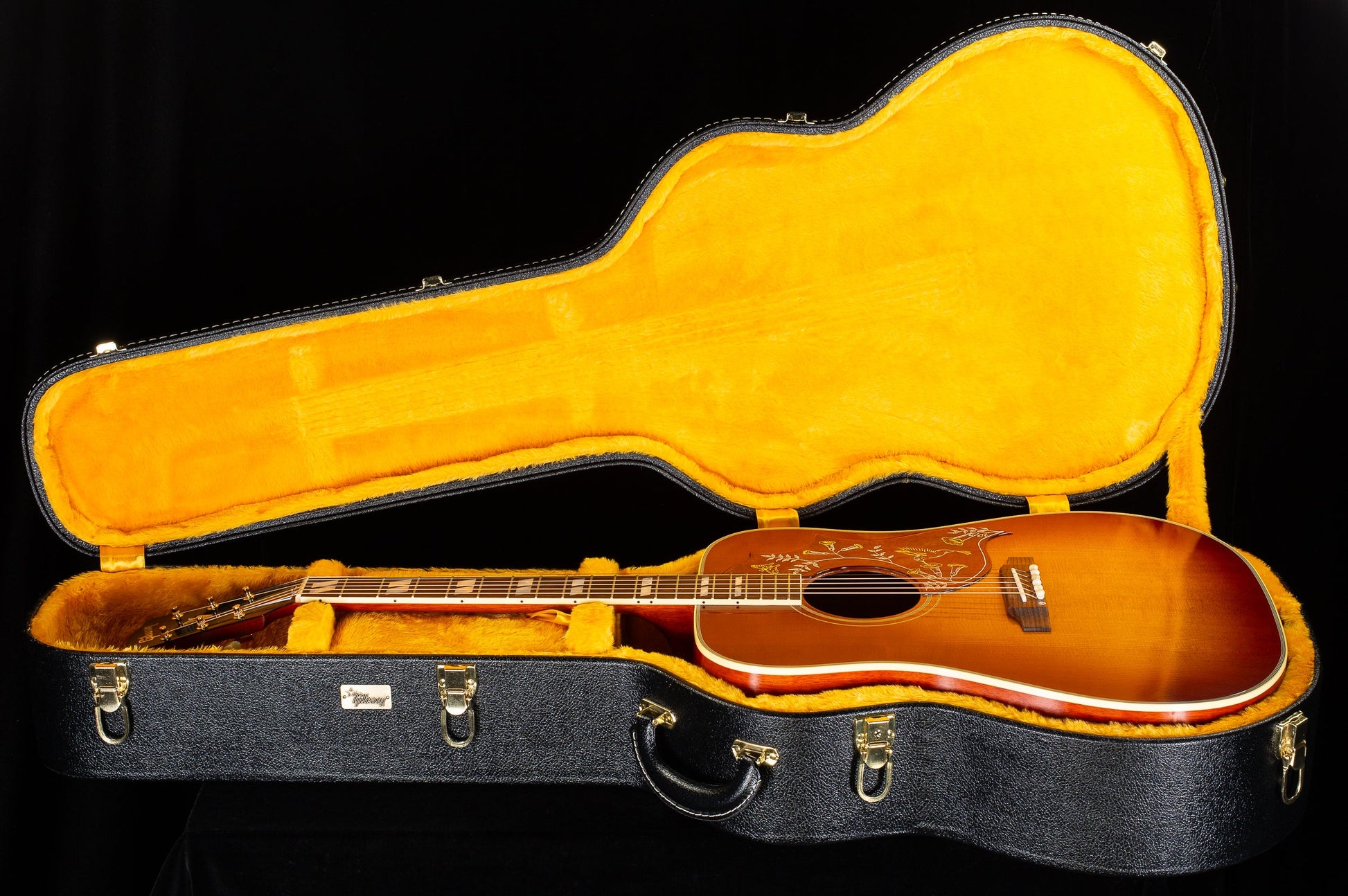 Gibson Custom Shop 1960 Hummingbird Fixed Bridge Heritage Cherry (052)