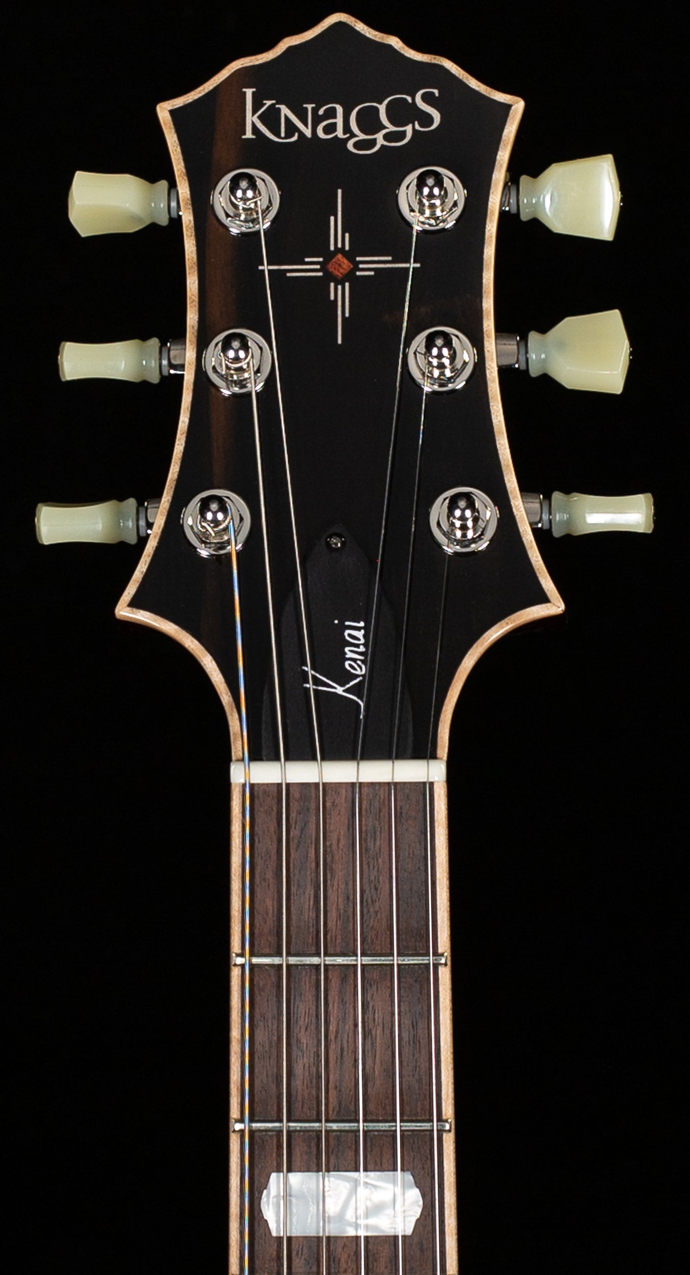 Knaggs Influence Kenai Hollowbody Copperhead T1 Maple Top (179)