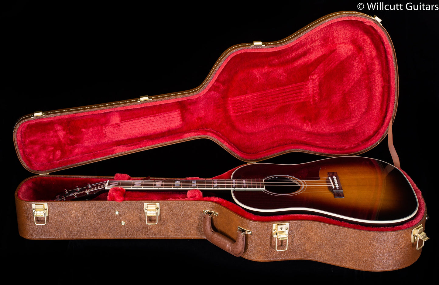 Gibson Southern Jumbo Original Vintage Sunburst Thermally Aged Red Spruce (057)