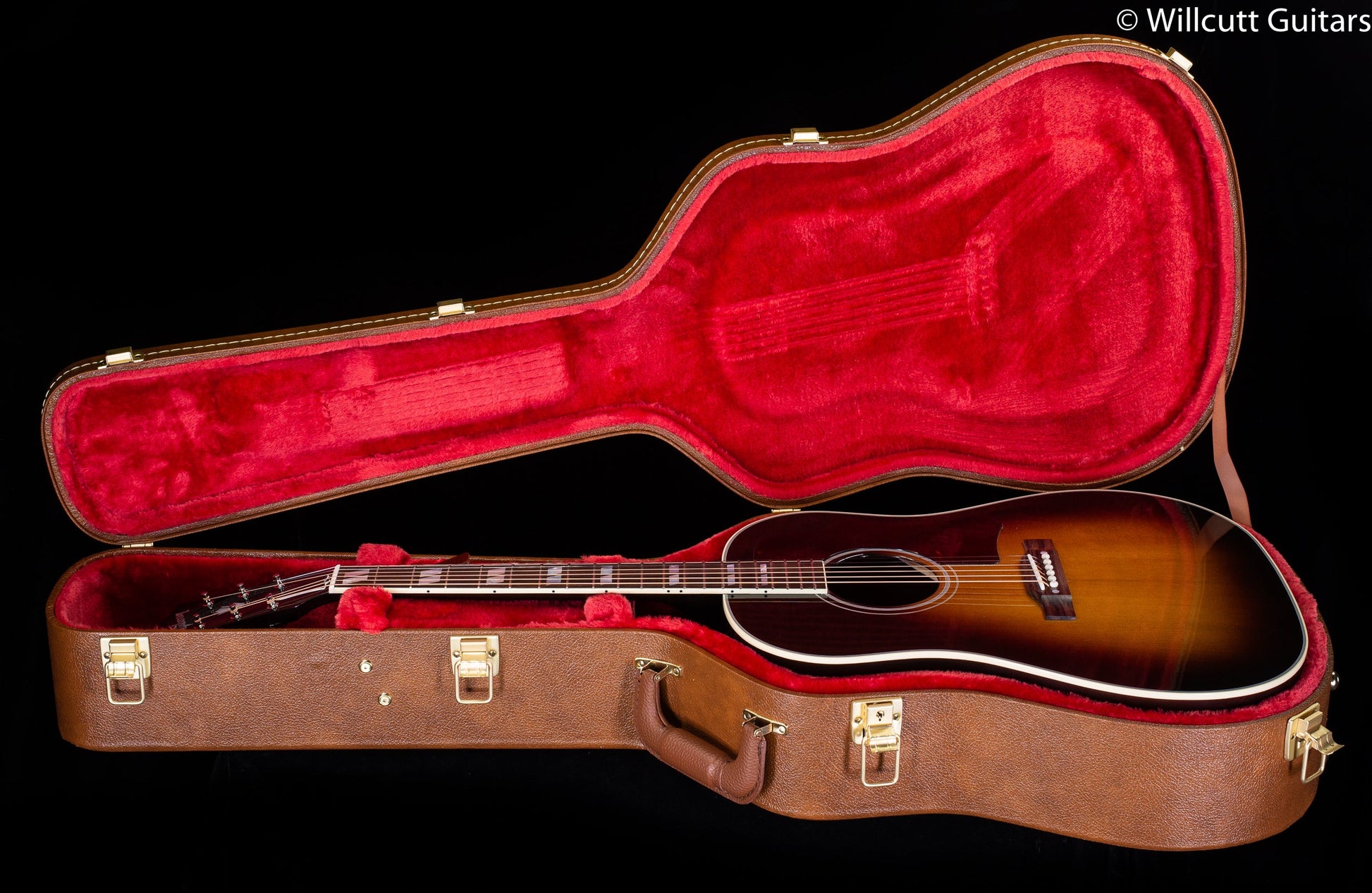 Gibson Southern Jumbo Original Vintage Sunburst Thermally Aged Red Spruce (057)