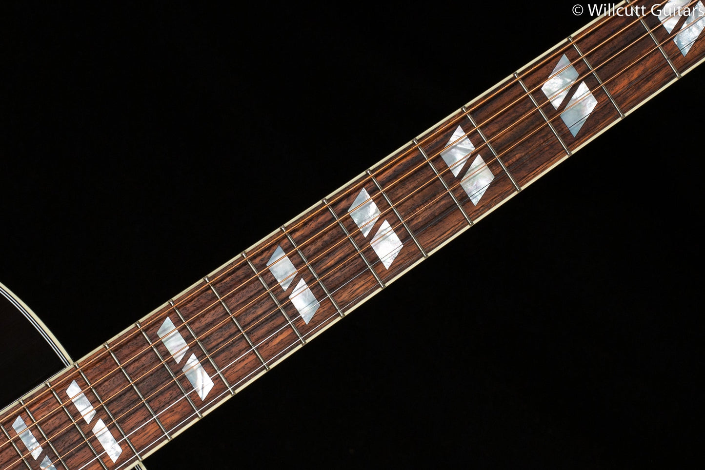 Gibson Custom Shop Willcutt Exclusive Southern Jumbo Original Vintage Sunburst Thermally Aged Red Spruce (062)