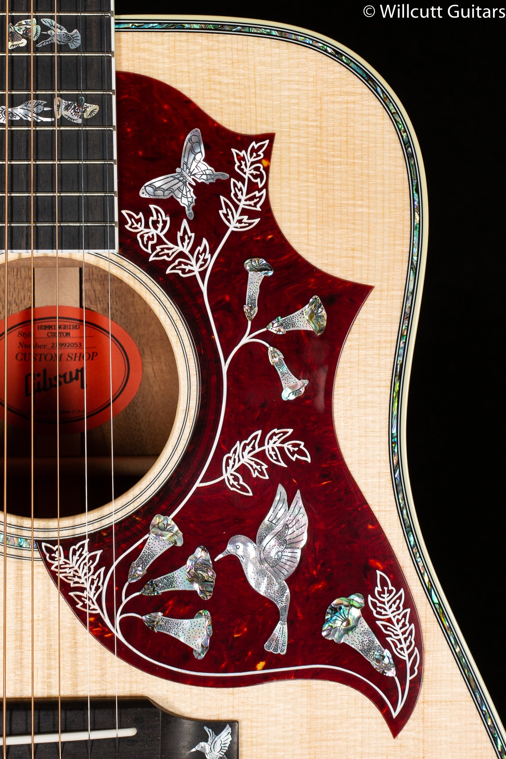 Gibson Hummingbird Custom Koa Antique Natural (053)