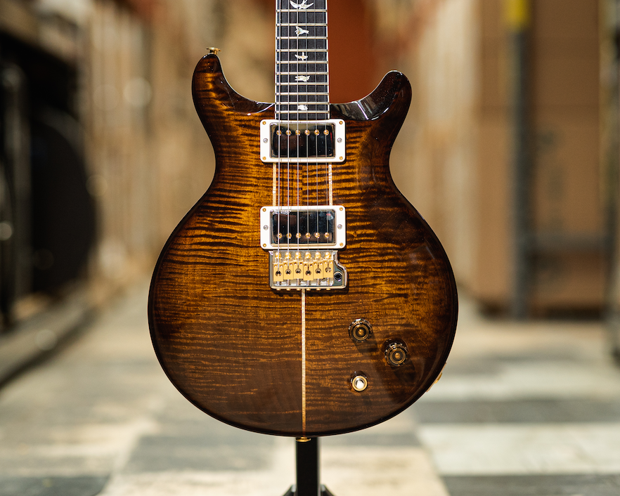 PRS Santana Retro Electric Guitar - Black Gold Burst