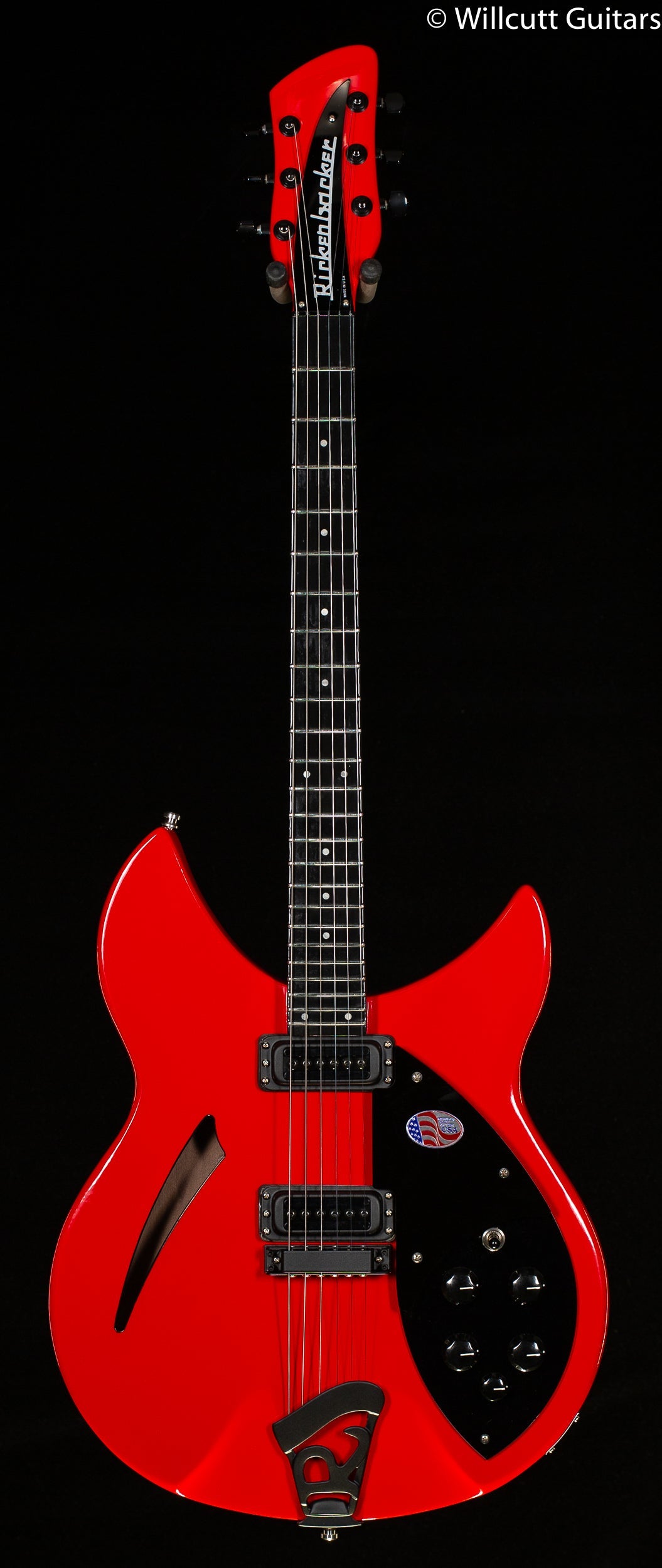 Rickenbacker 330 BT Fire Alarm Red
