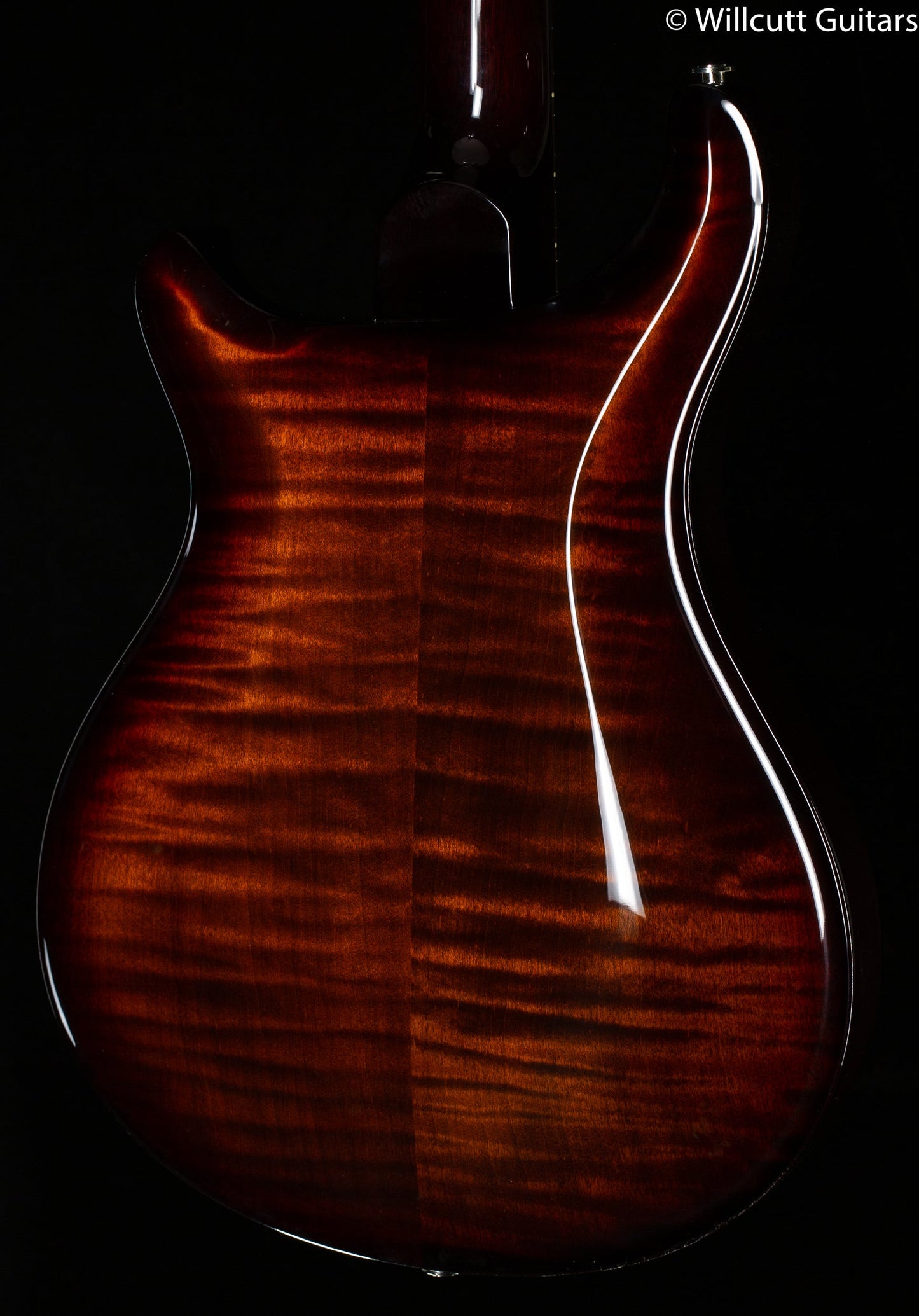 PRS Hollowbody II Black Gold Burst