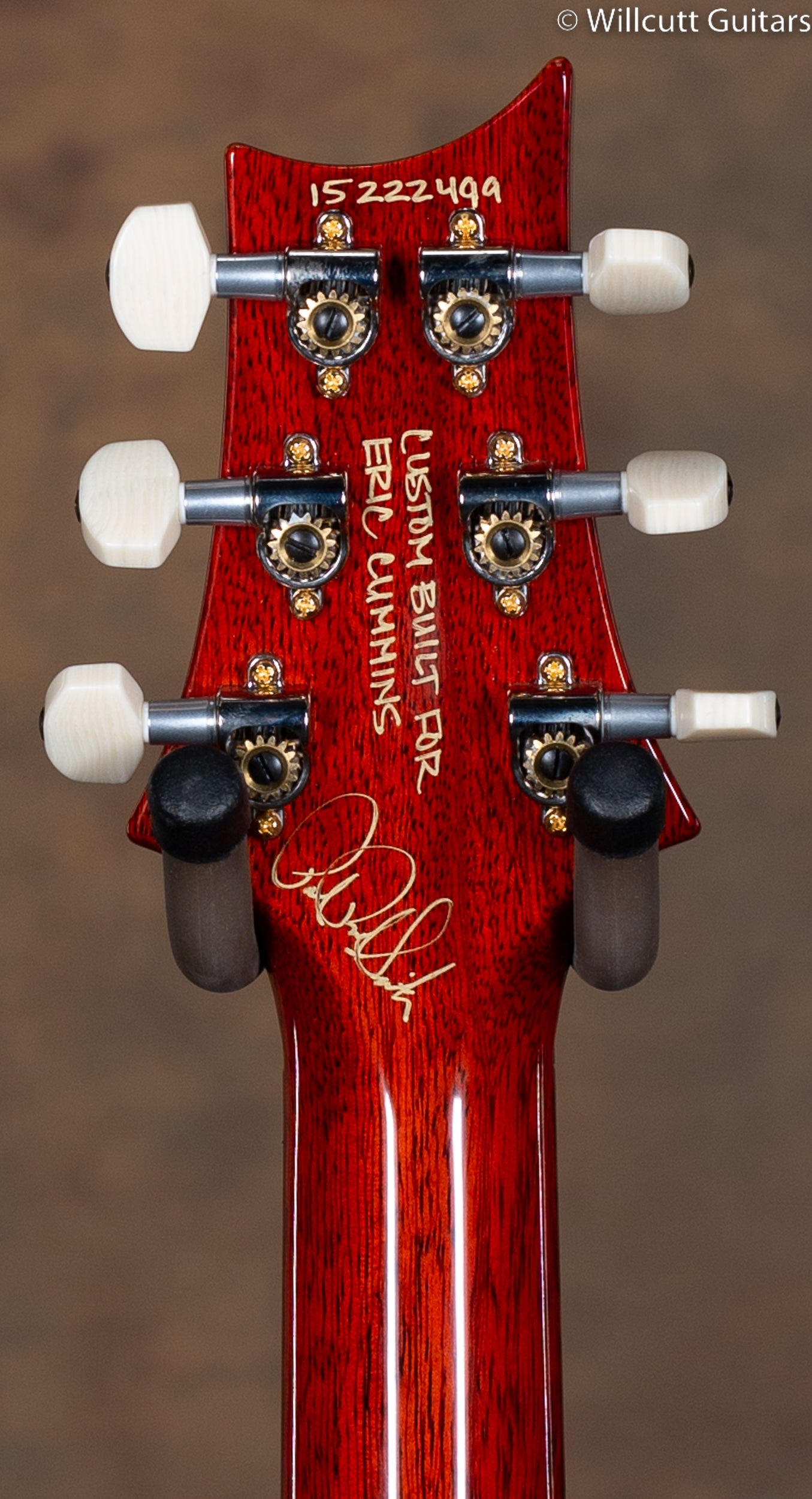 PRS DGT Vintage Amber Burst Private Stock Top