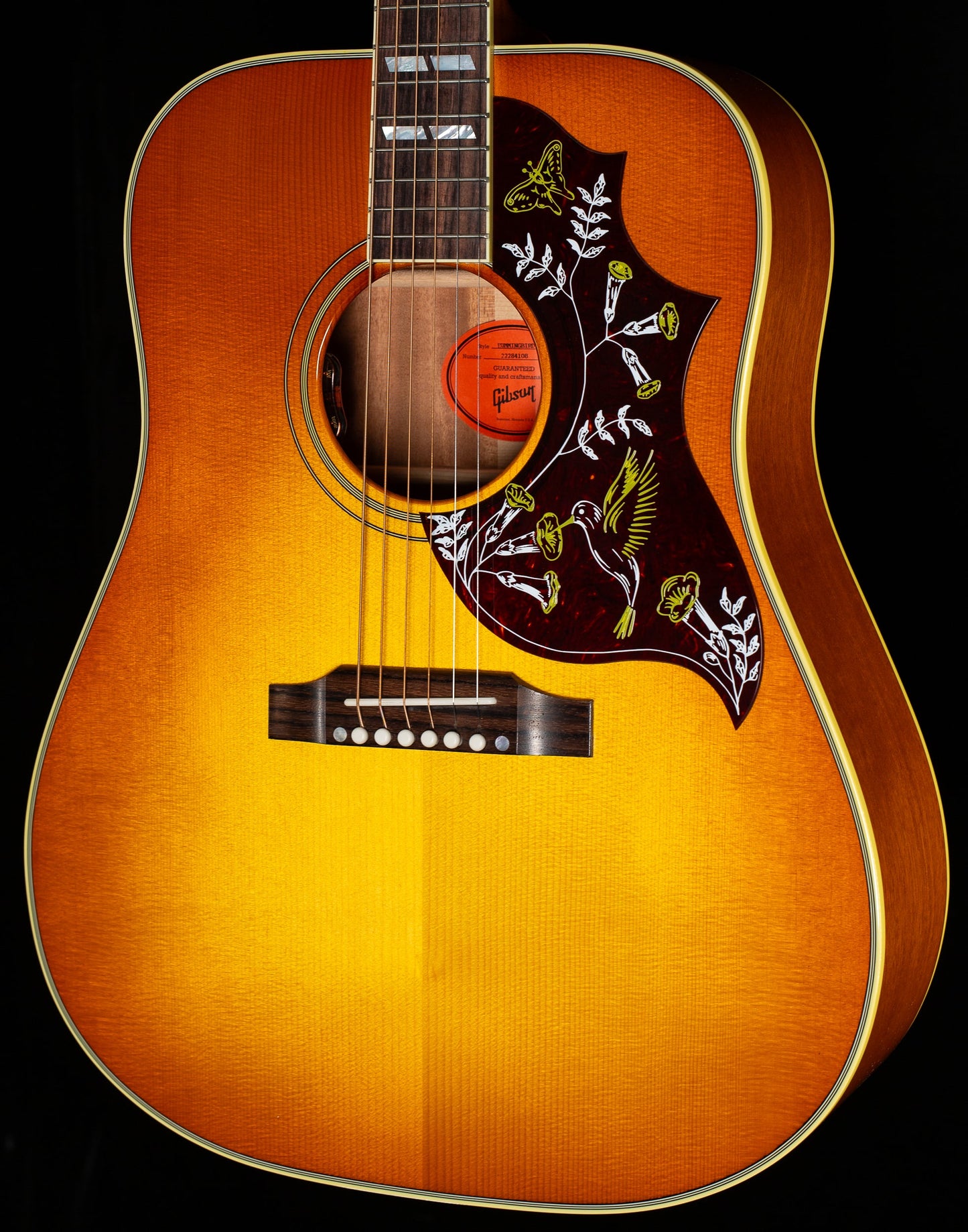Gibson Hummingbird Original Heritage Cherry Sunburst (108)