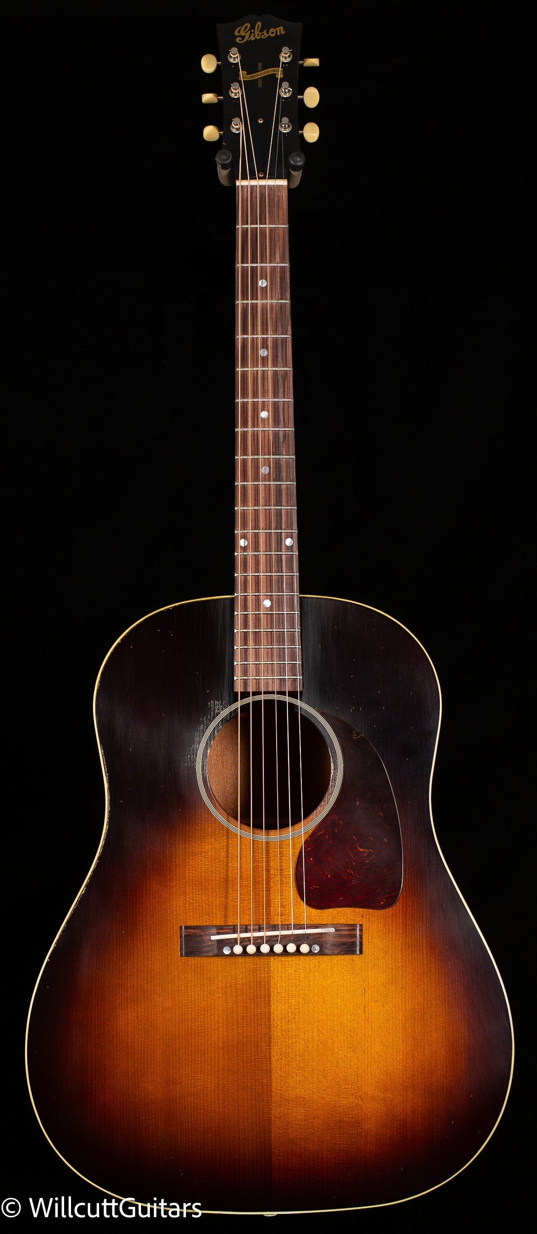Gibson Custom Shop 1942 Banner J-45 Murphy Lab Light Aged Vintage Sunburst (032)