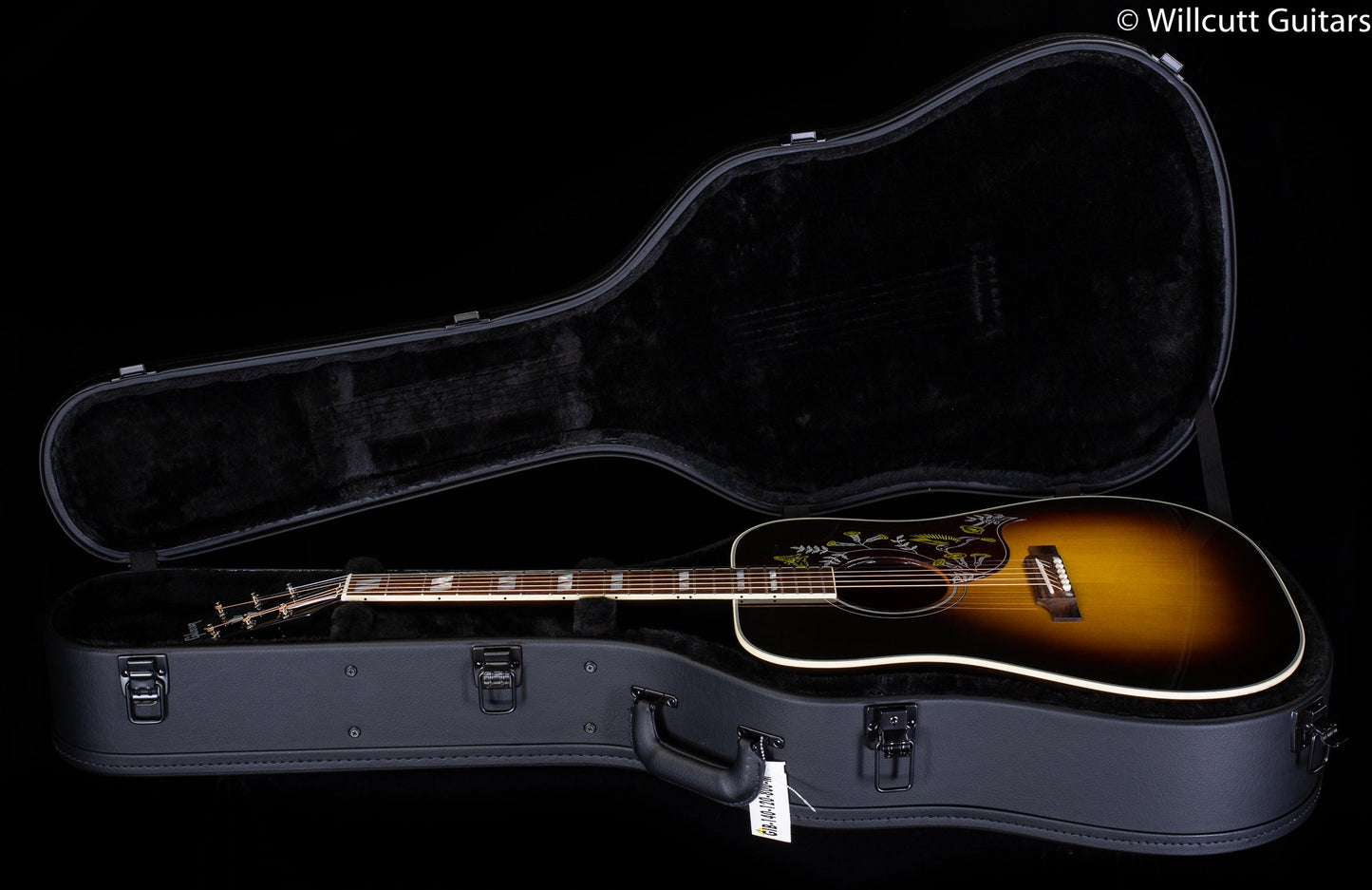 Gibson Hummingbird Standard Vintage Sunburst Red Spruce Top (046)