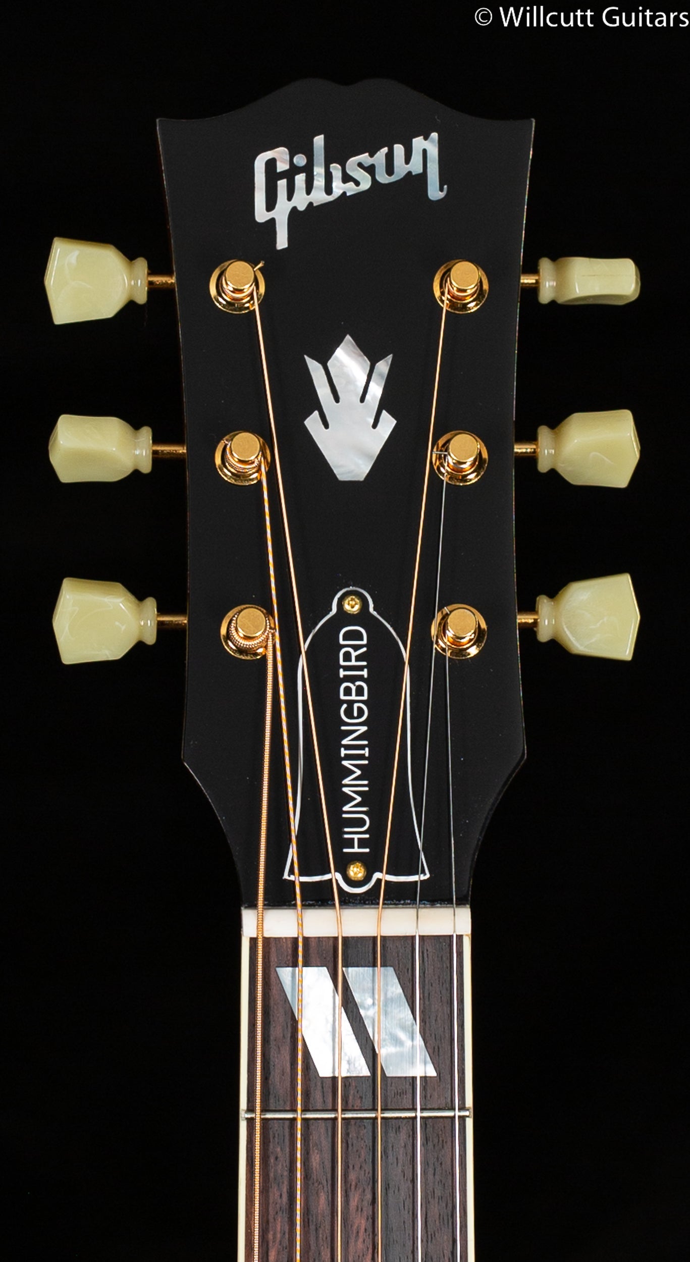 Gibson Custom Shop Willcutt Exclusive Hummingbird Original Heritage Cherry Sunburst Red Spruce top (063)
