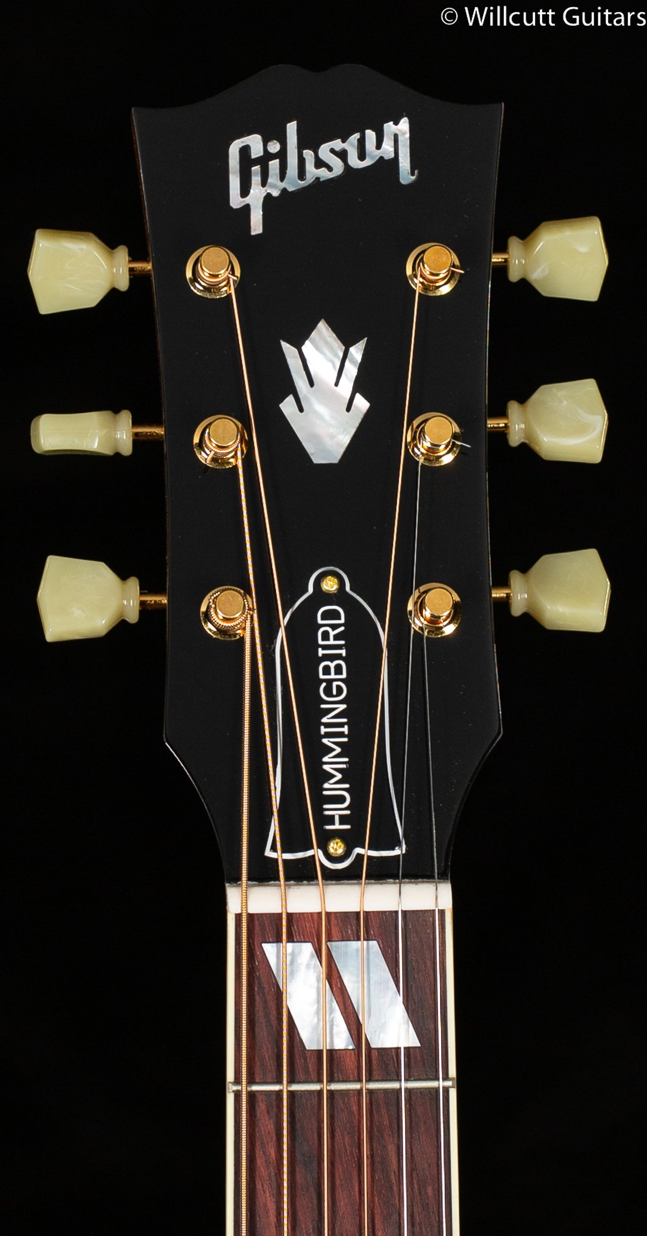 Gibson Hummingbird Original Heritage Cherry Sunburst Red Spruce Top (066)
