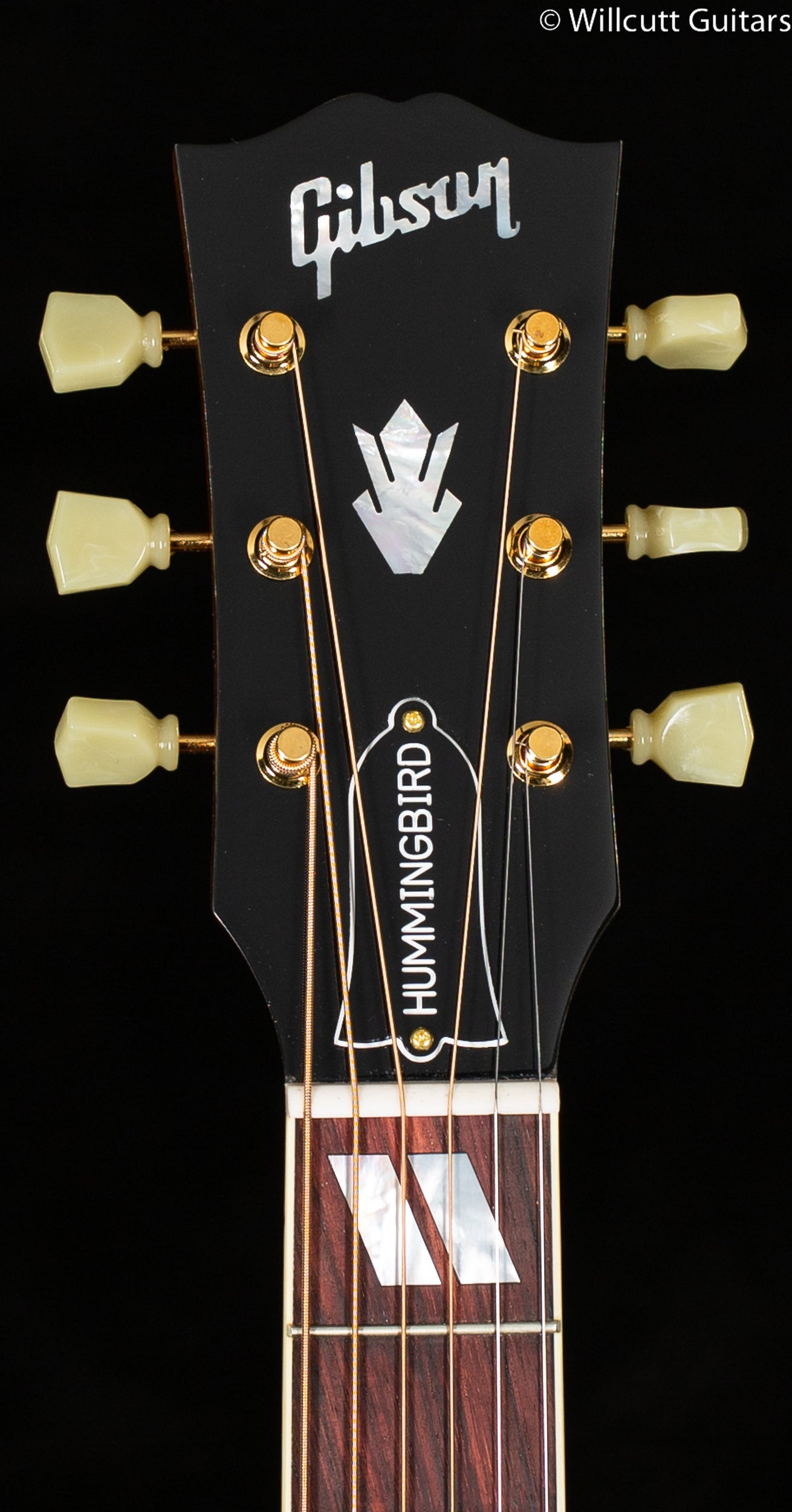Gibson Hummingbird Original Heritage Cherry Sunburst Red Spruce Top (073)