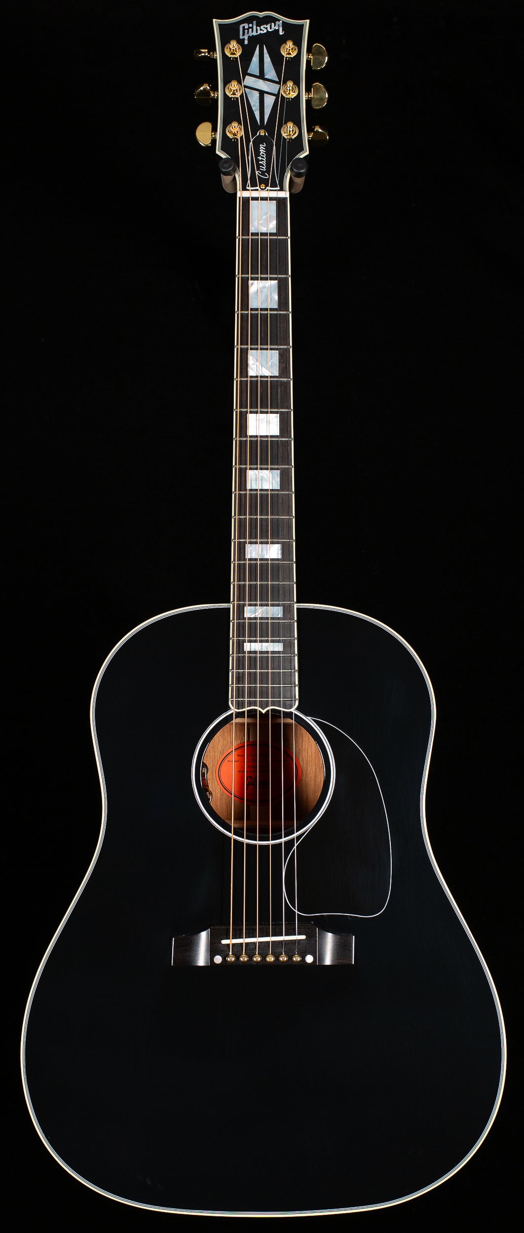 Gibson J-45 Custom Ebony (021)