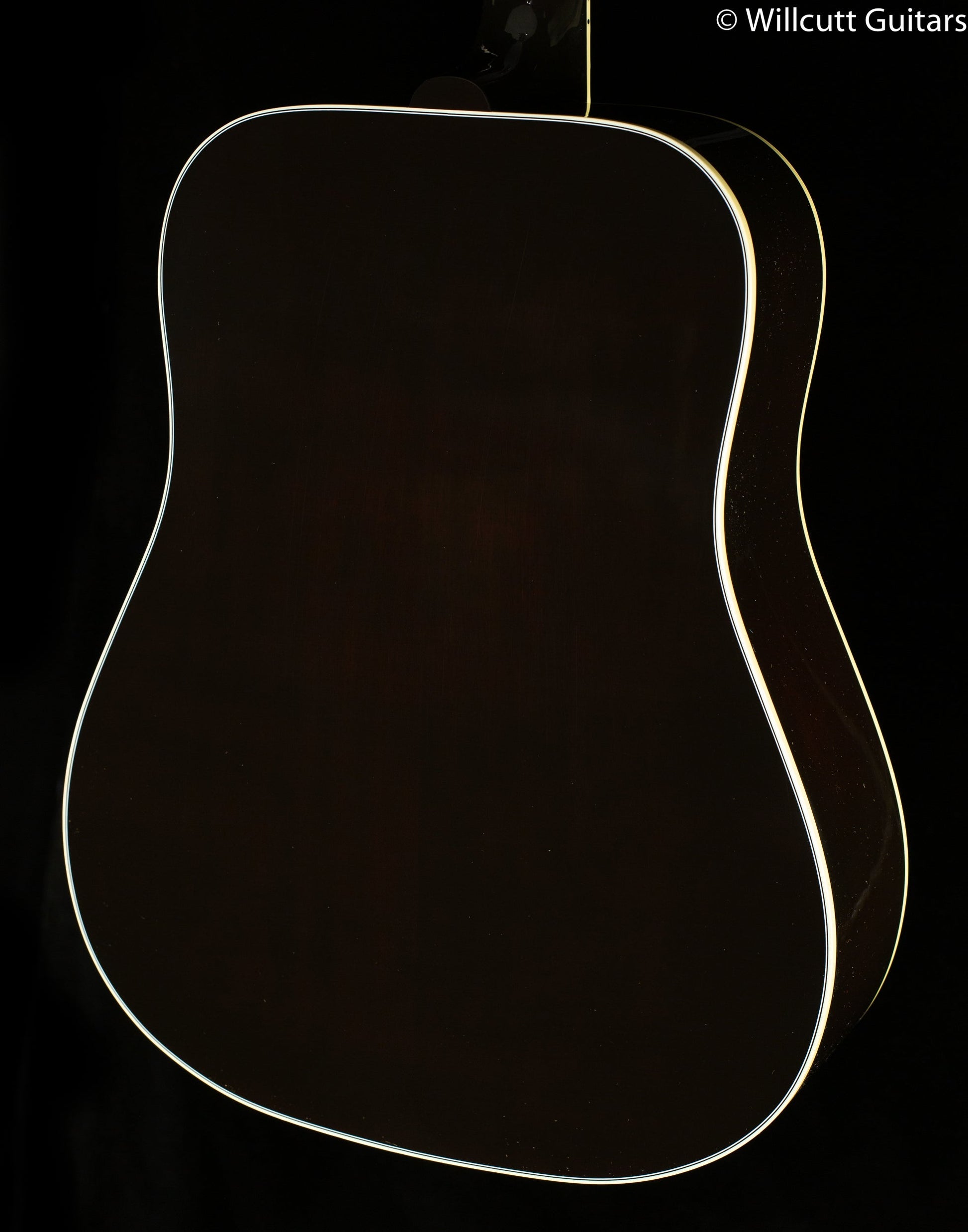 Gibson Custom Shop Willcutt Exclusive Hummingbird Standard Vintage Sunburst Red Spruce Top (035)