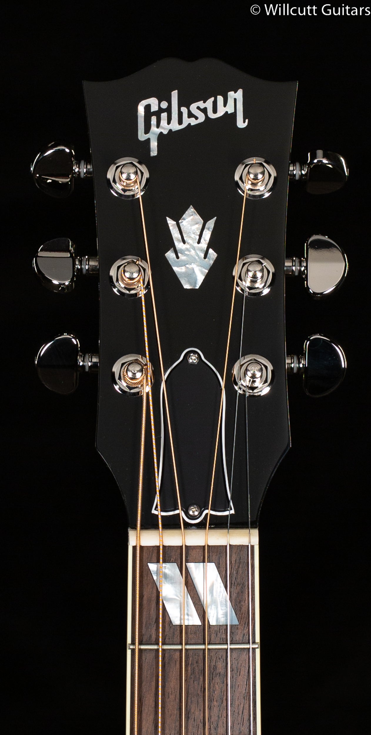 Gibson Custom Shop Willcutt Exclusive Hummingbird Standard Vintage Sunburst Red Spruce Top (035)