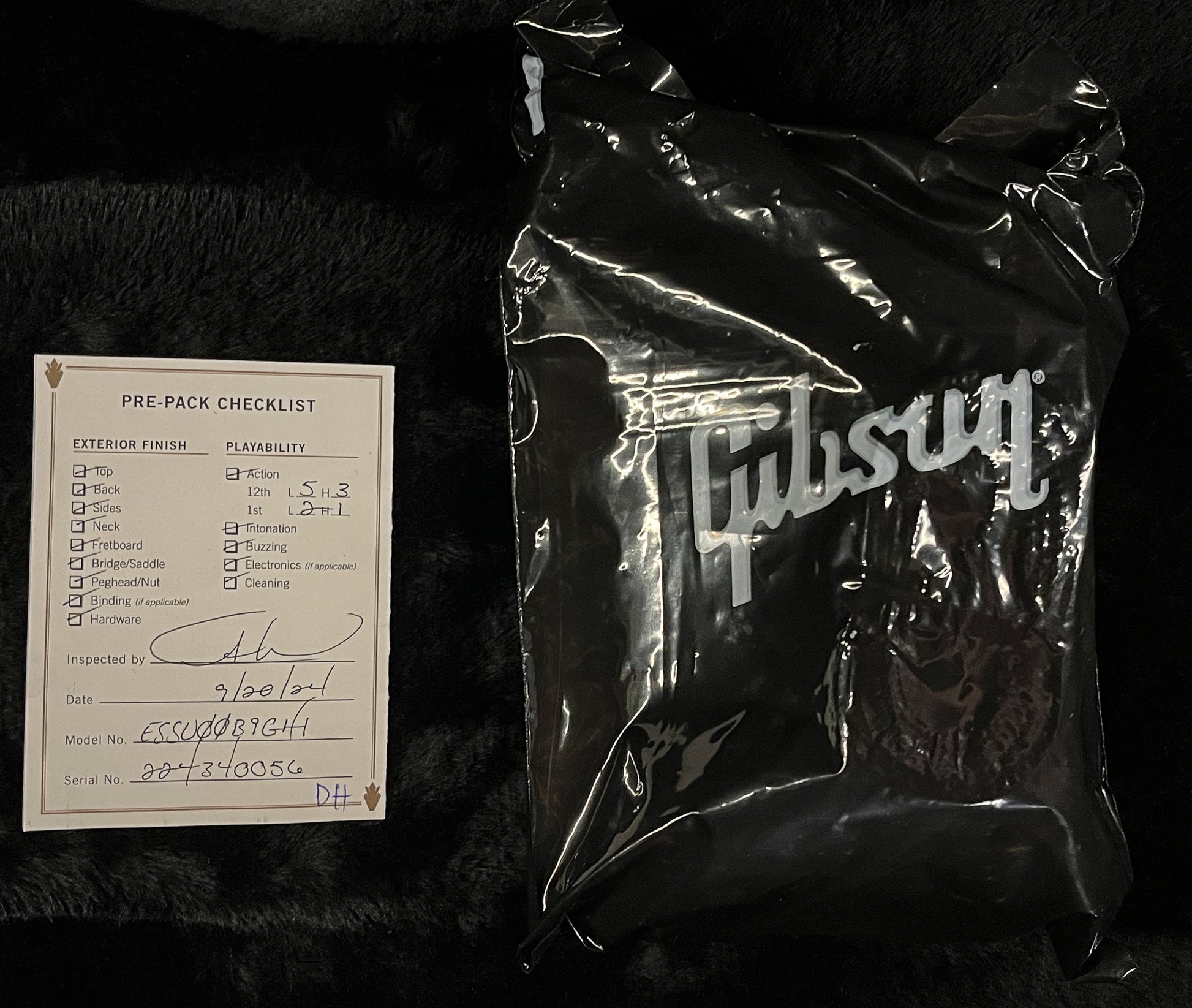 Gibson ES Supreme Blueberry Burst (056)