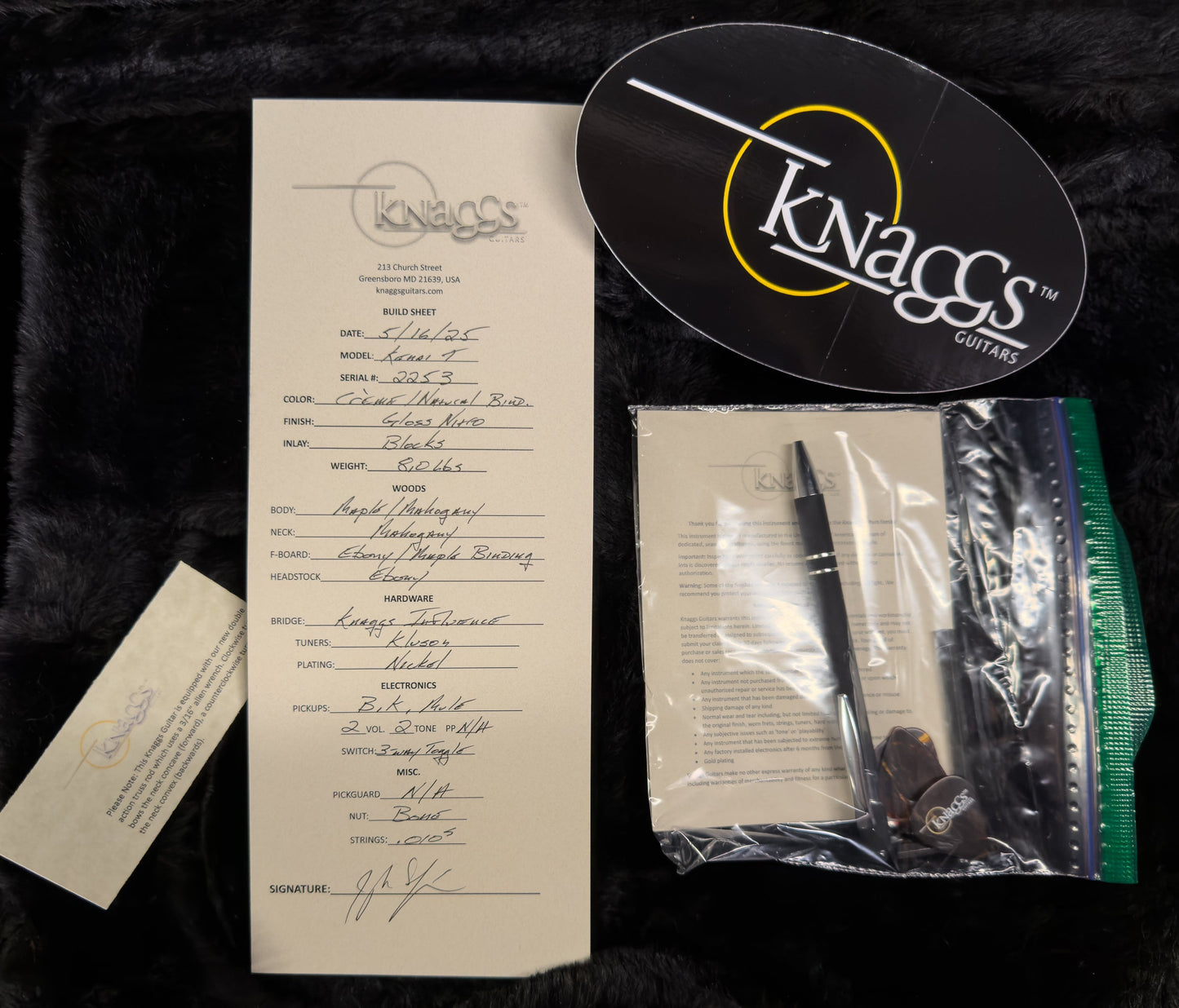 Knaggs Influence Kenai T Crème (253)