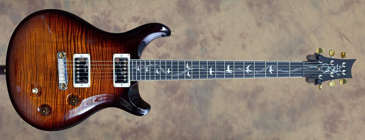 PRS 30th Anniversary Vine McCarty Black Gold Wraparound Burst USED
