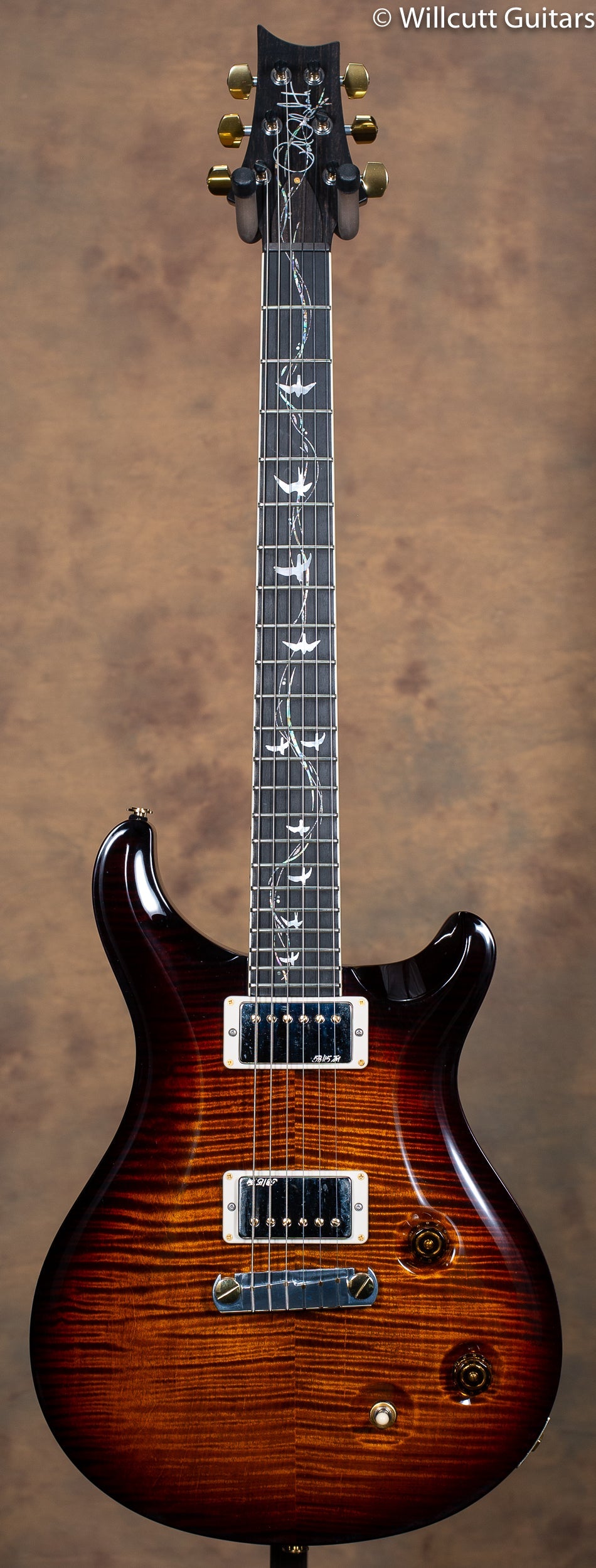 PRS 30th Anniversary Vine McCarty Black Gold Wraparound Burst