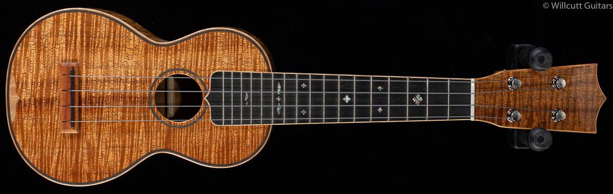 Martin Custom Shop Soprano Uke Flamed Koa (763)