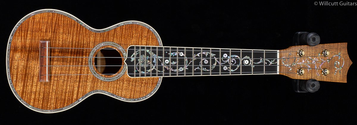 Martin Custom Shop Soprano Uke Koa Tree of Life (768)