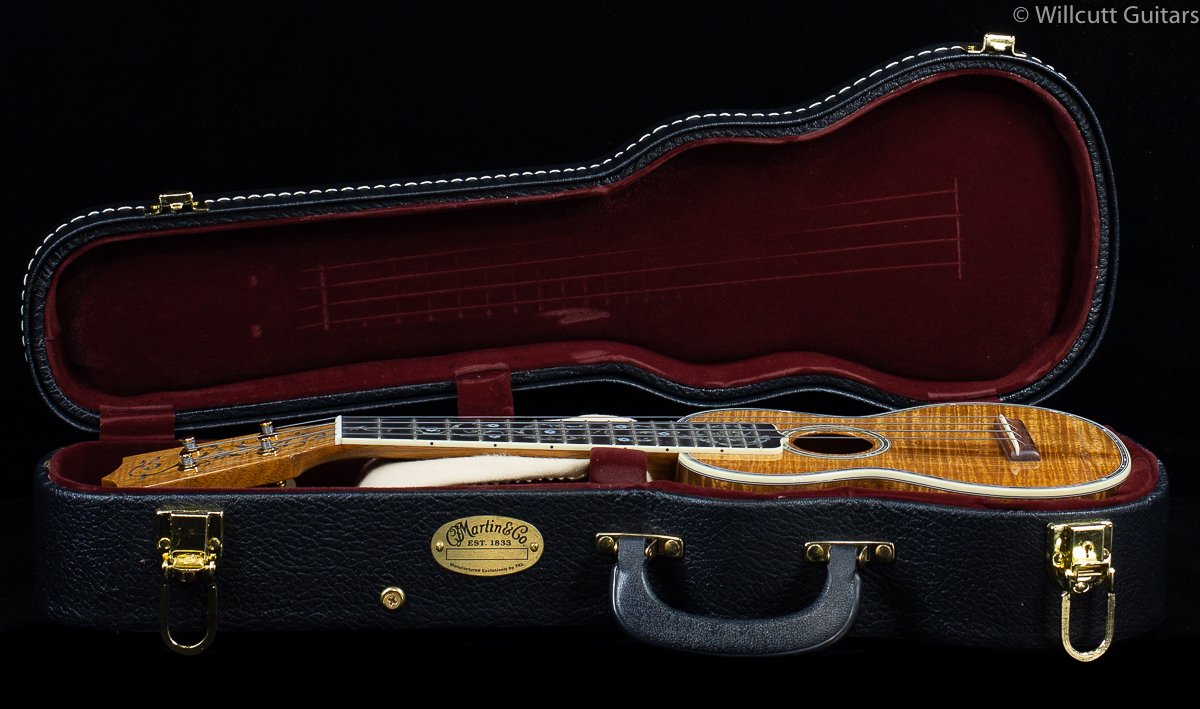 Martin Custom Shop Soprano Uke Koa Tree of Life (768)