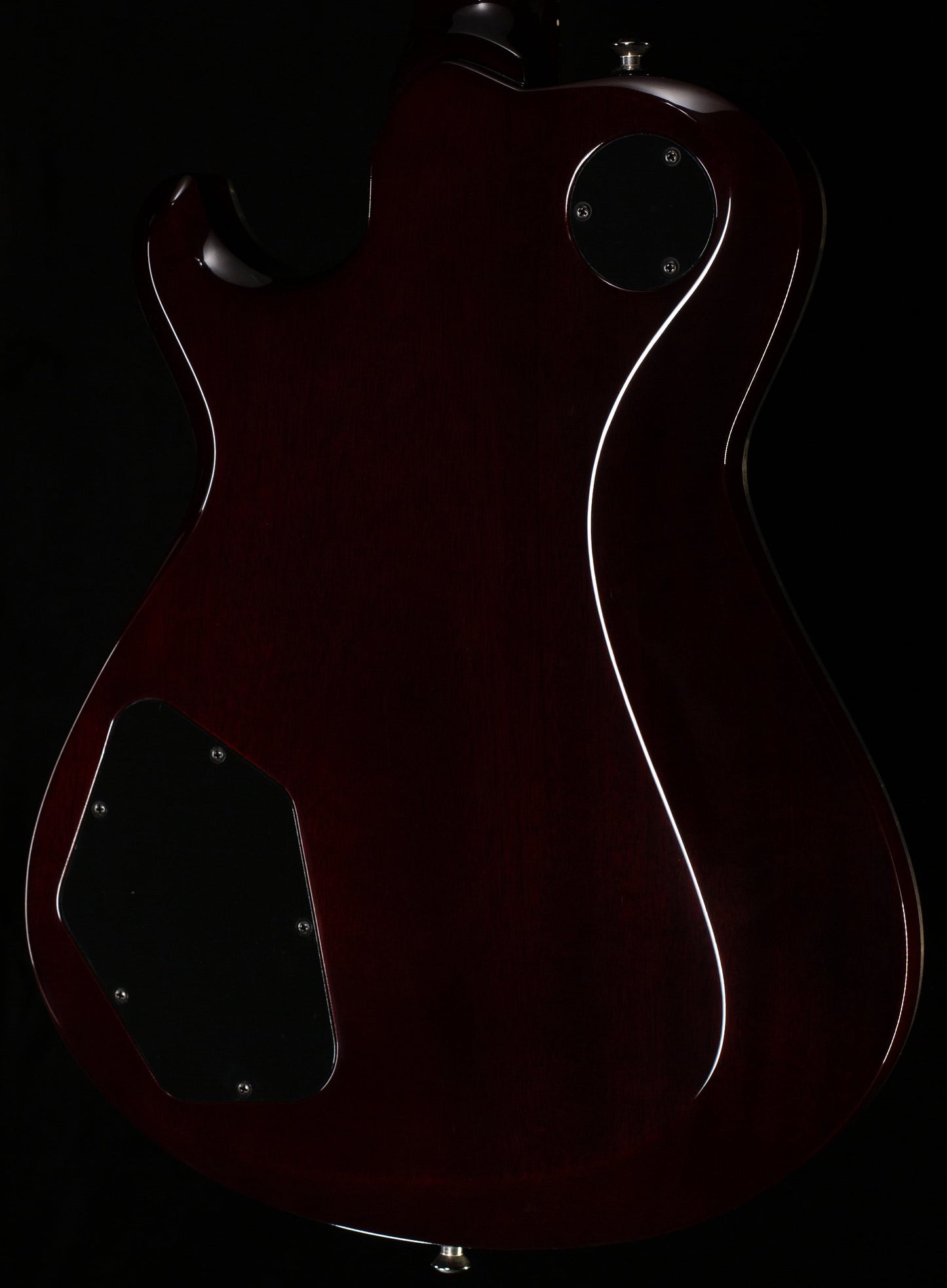 Knaggs Influence Kenai HB Lightning Bolt F-Hole T1 Top Charcoal Burst (286)
