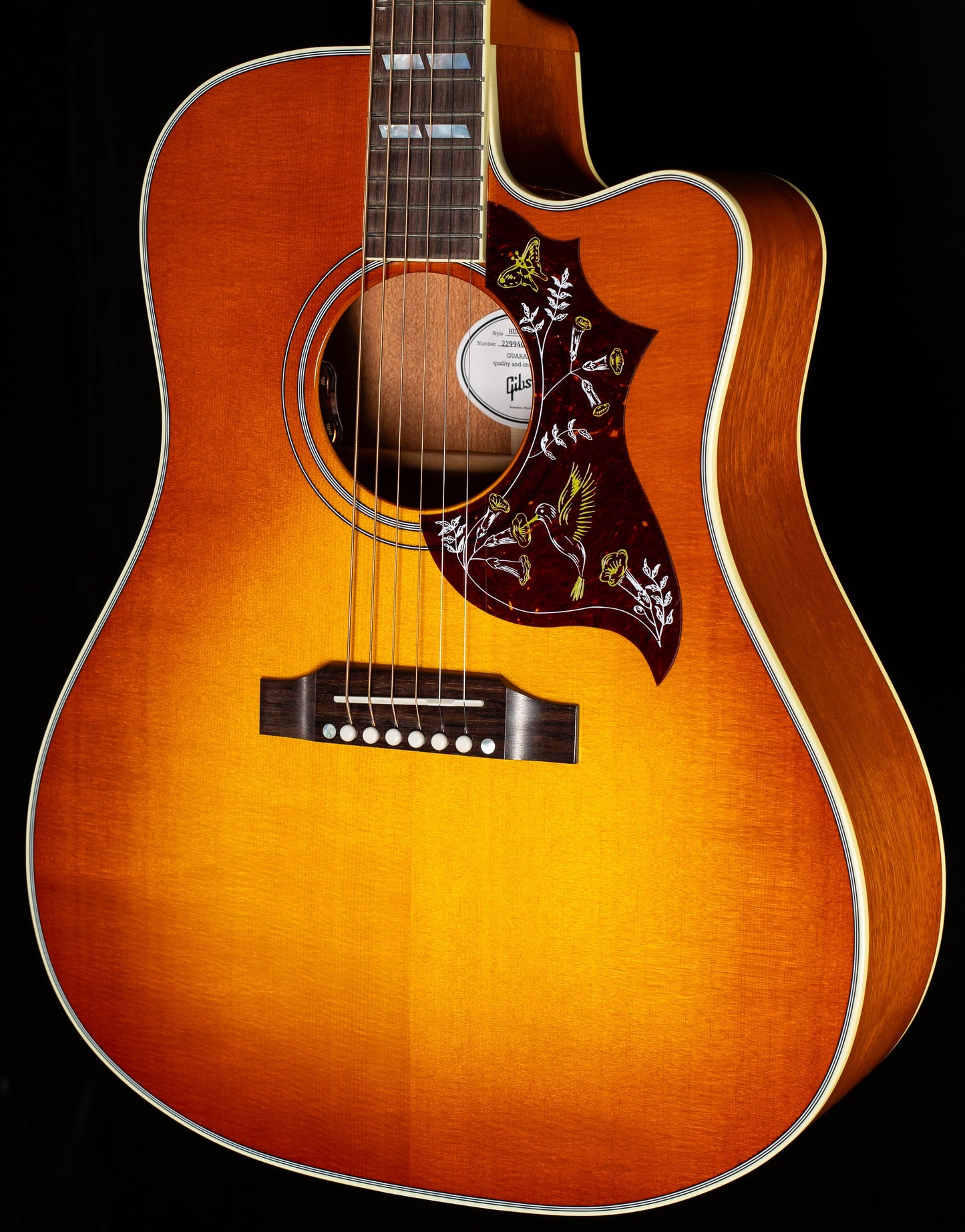 Gibson Hummingbird Standard EC Heritage Cherry Sunburst (082)